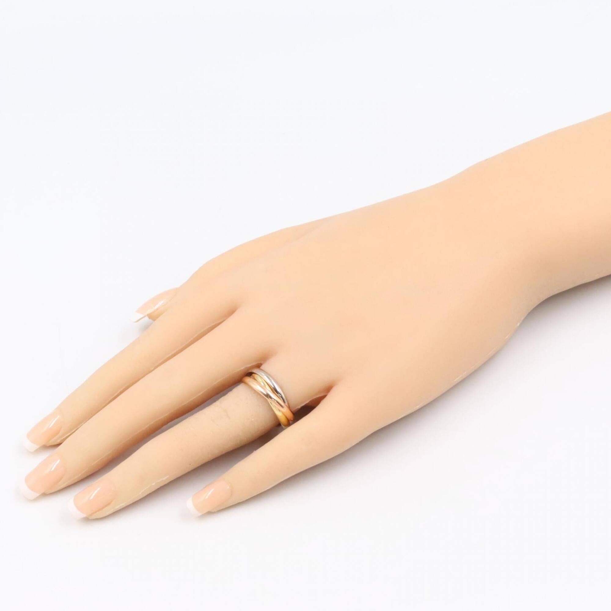 Cartier Gold Silver Yellow Gold (18K) Pink Gold (18K) White Gold (18K) Band Ring (Pre-Owned)