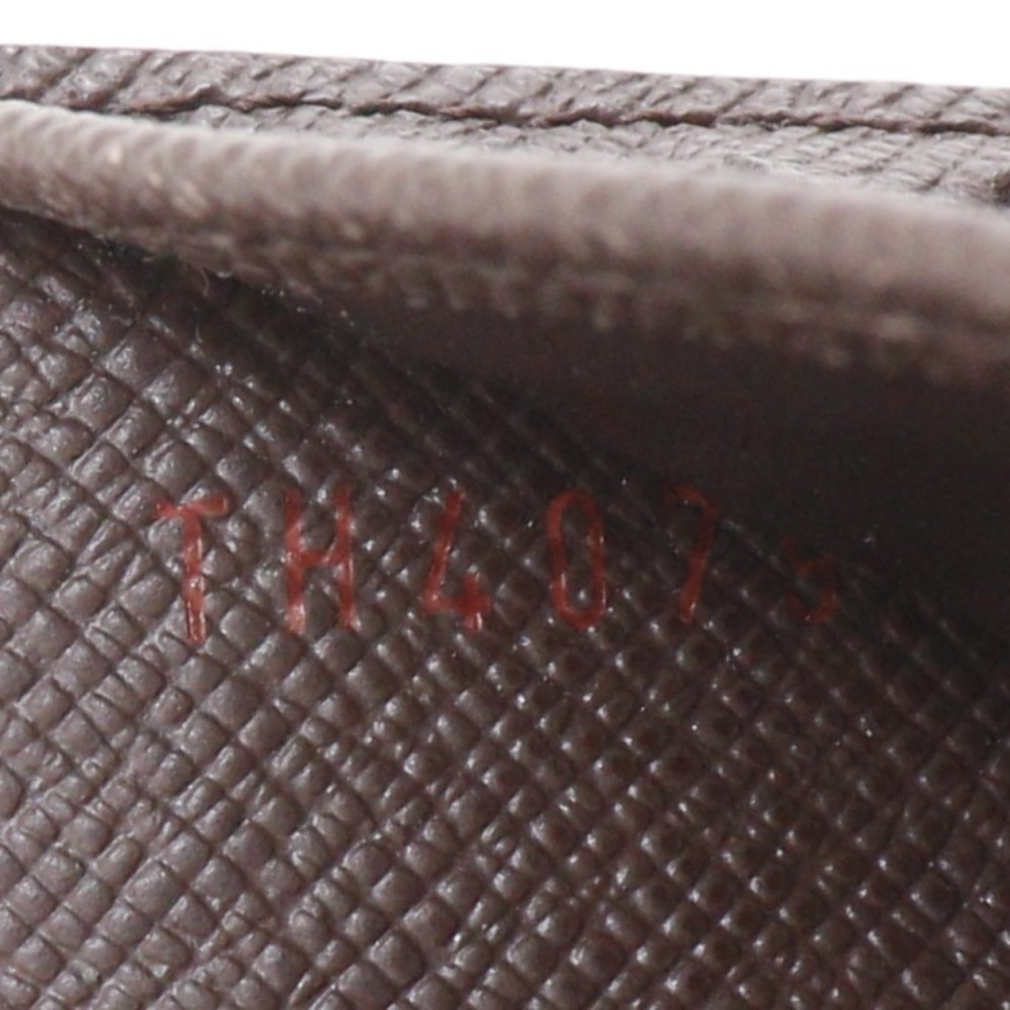 Louis Vuitton Brown Damier Canvas Long Wallet (Bi-Fold) (Pre-Owned)
