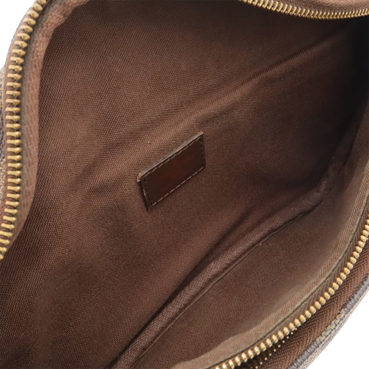 Louis Vuitton Brown Damier Canvas White Damier Canvas Fanny Pack Pouch (Pre-Owned)
