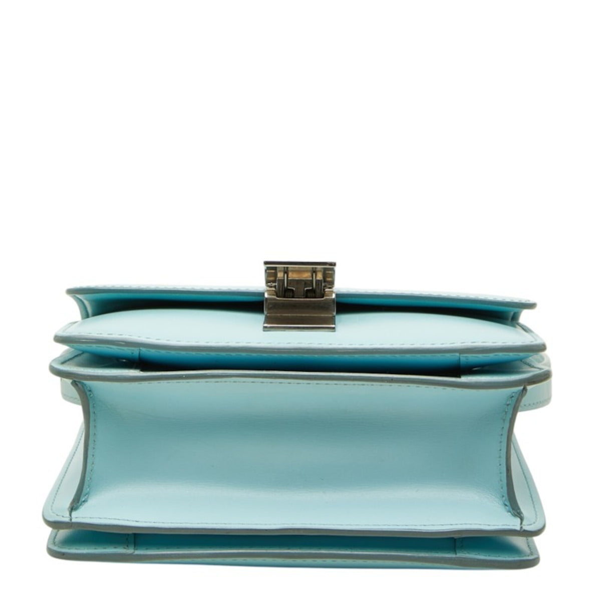 Celine Blue Leather Shoulder Bag (Pre-Owned)