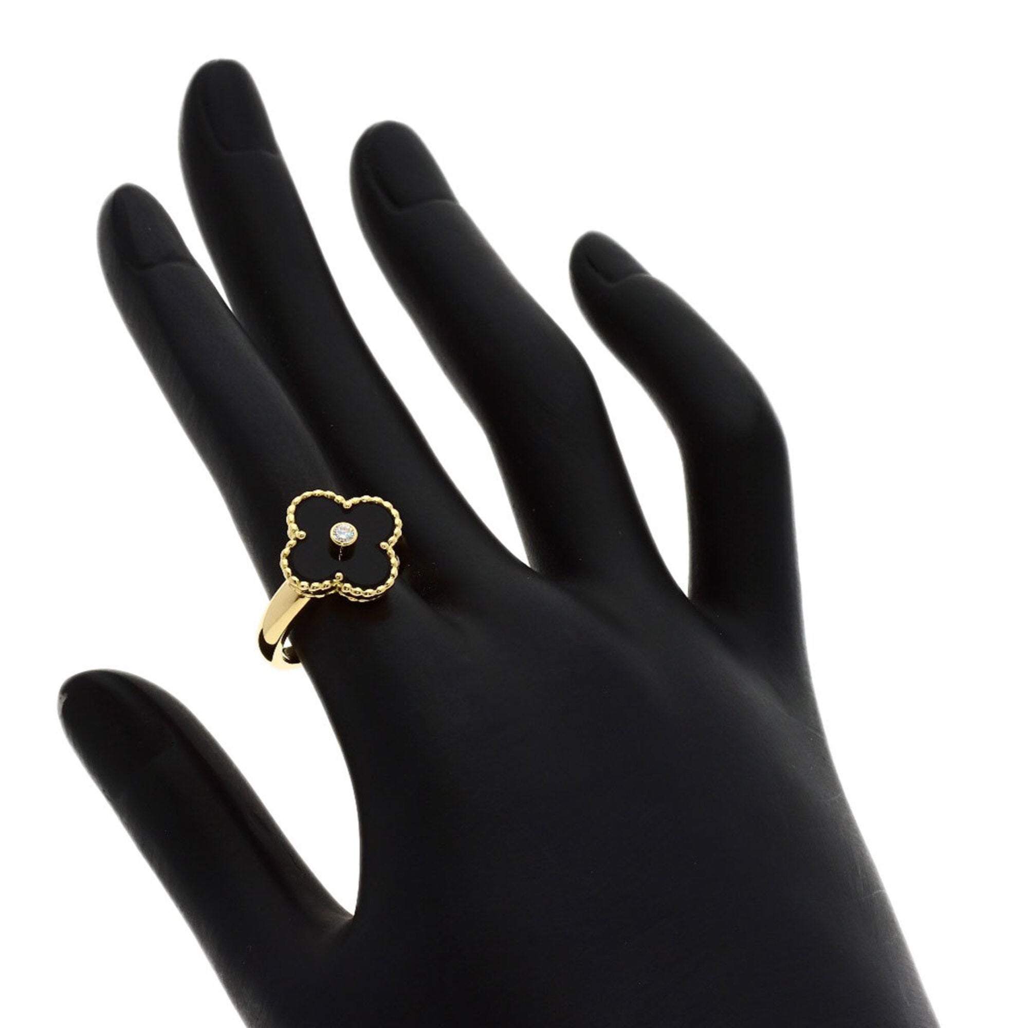 Van Cleef & Arpels Yellow Gold (18K) Band Ring (Pre-Owned)