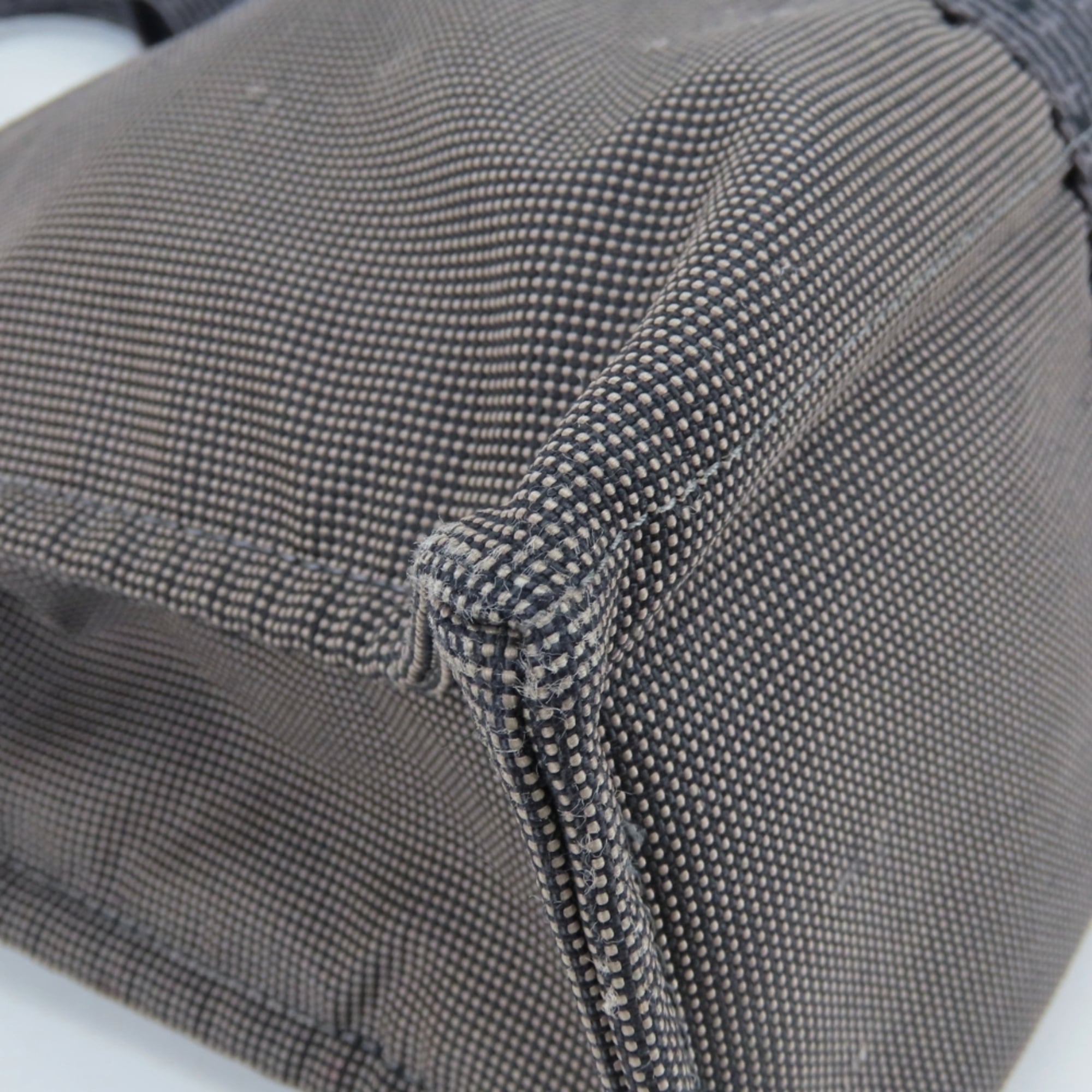 Hermes Gray Polyester Tote Bag (Pre-Owned)