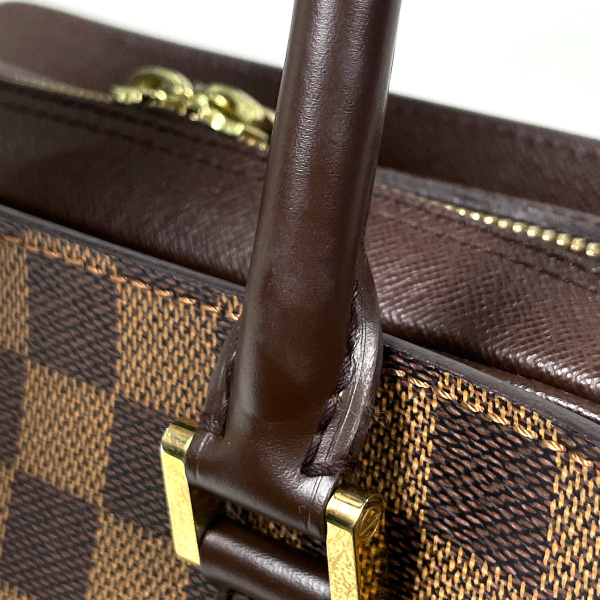 Louis Vuitton Brown Damier Canvas Damier Canvas Handbag (Pre-Owned)