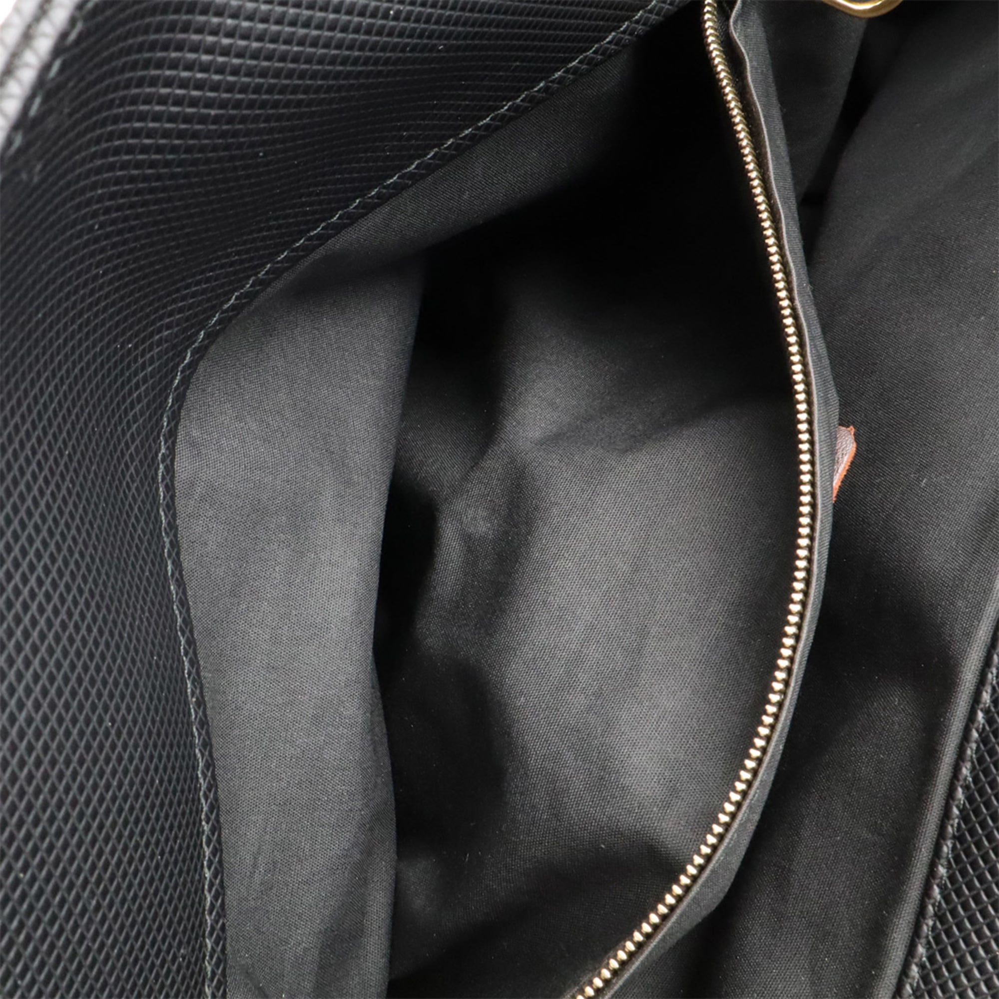 Bottega Veneta Black Dark Brown Coated Canvas Leather Shoulder Bag Tote Bag (Pre-Owned)