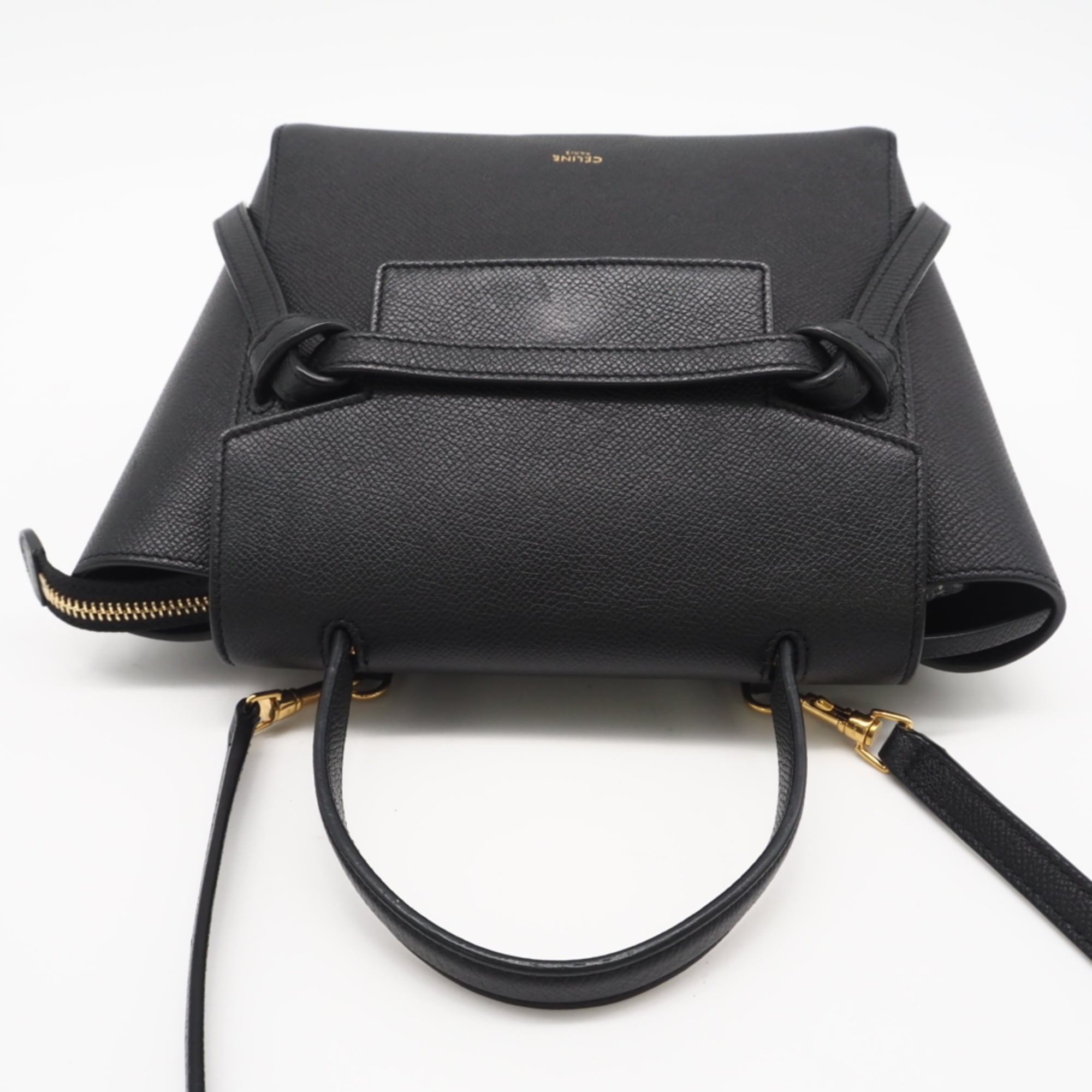 Celine Black Leather Handbag (Pre-Owned)