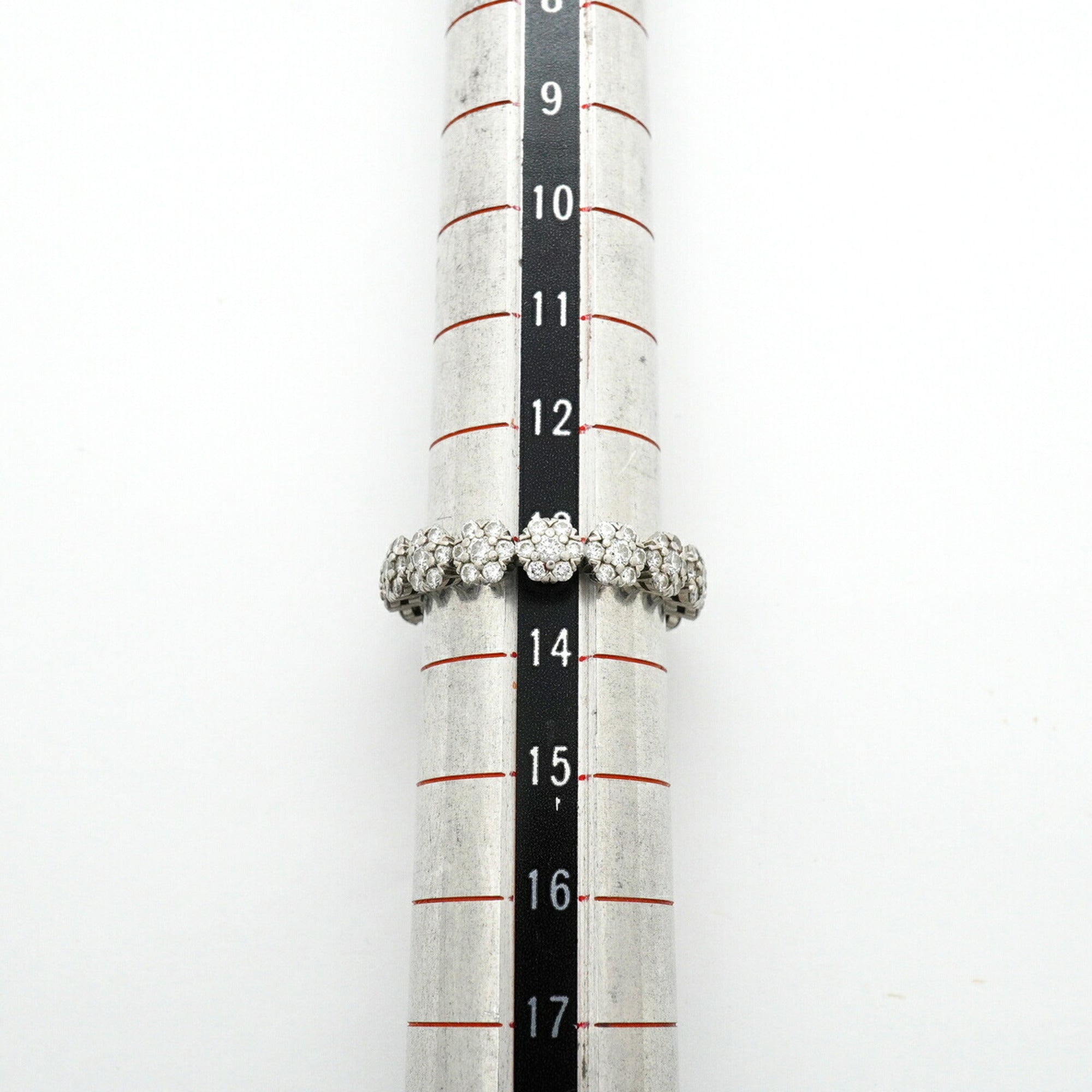 Van Cleef & Arpels Platinum 950 Band Ring (Pre-Owned)