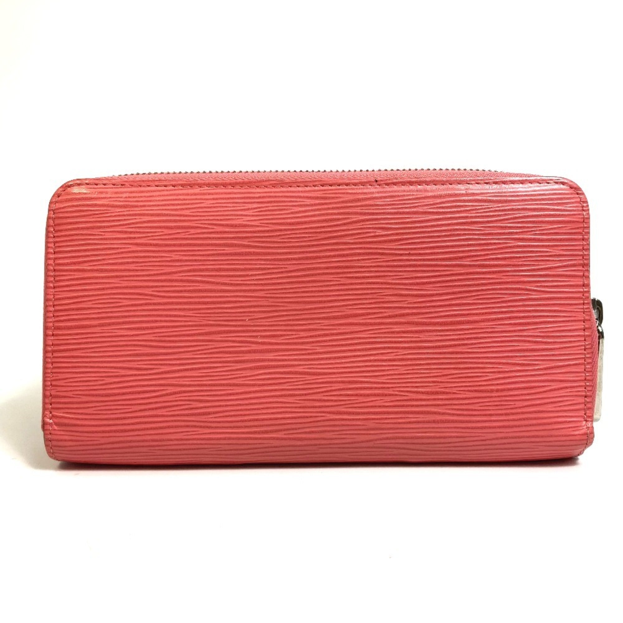Louis Vuitton Epi Corail Pink Epi Leather Long Wallet (Bi-Fold) (Pre-Owned)