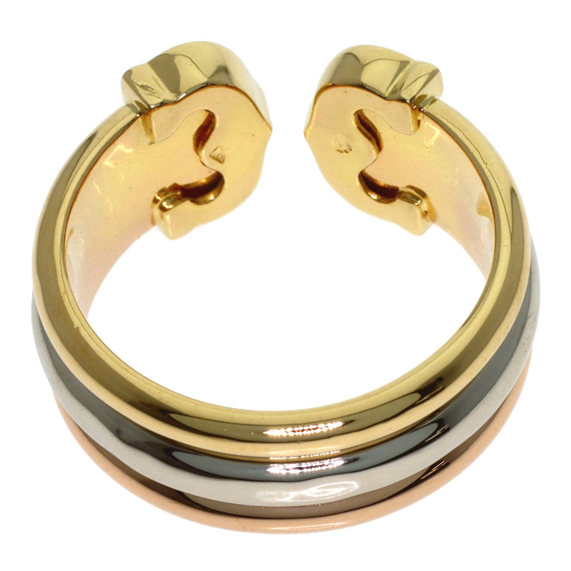 Cartier Yellow Gold (18K) Pink Gold (18K) White Gold (18K) Band Ring (Pre-Owned)