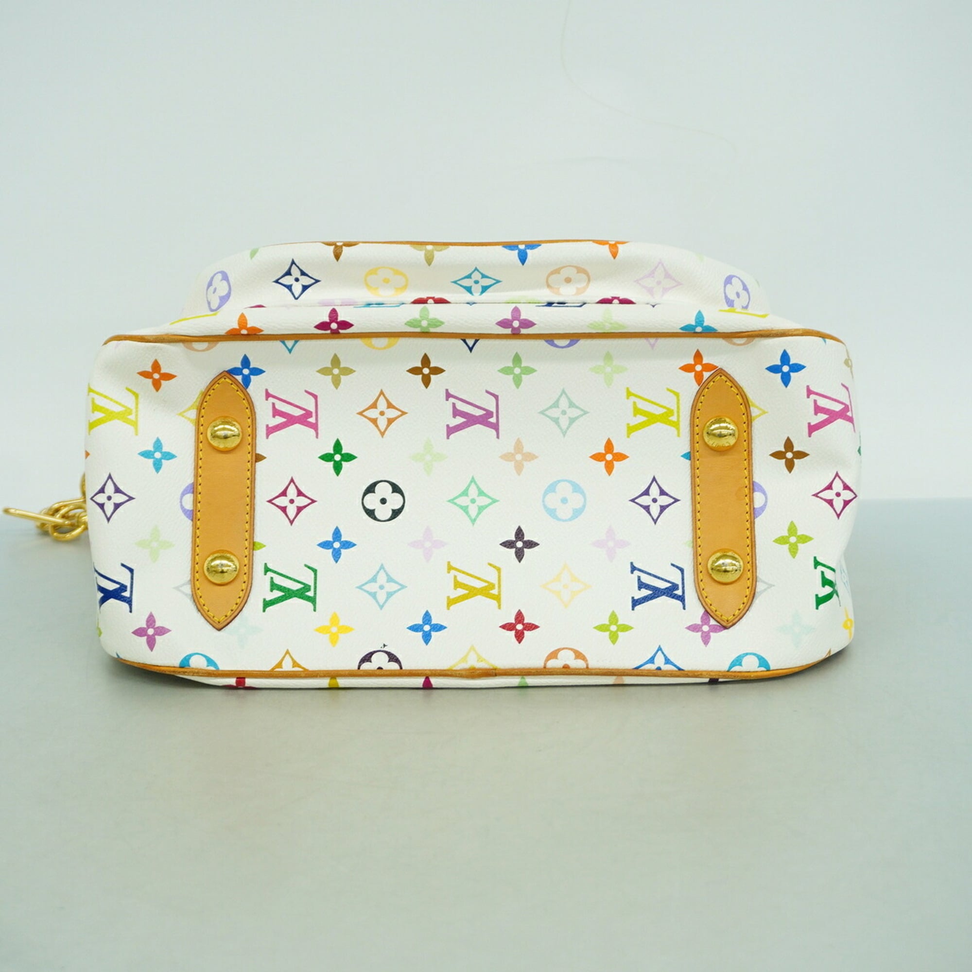 Louis Vuitton Blanc Handbag (Pre-Owned)