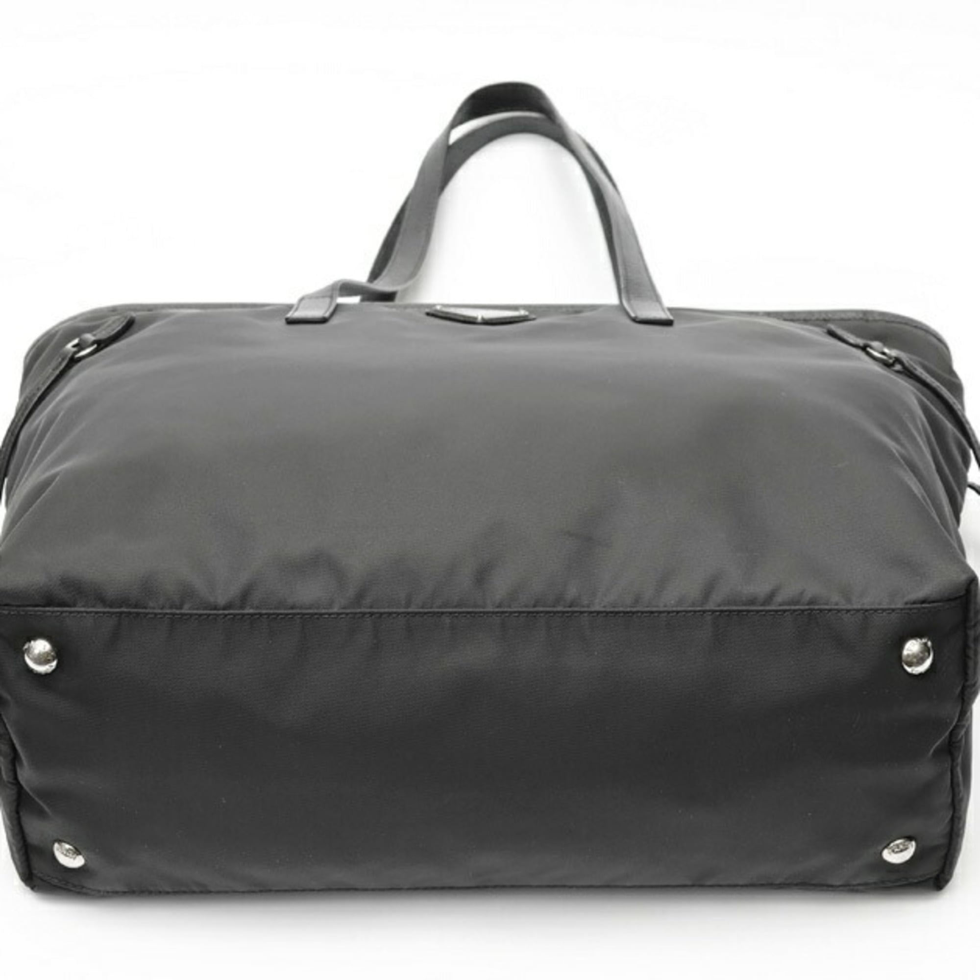 Prada Black Nylon Tote Bag (Pre-Owned)