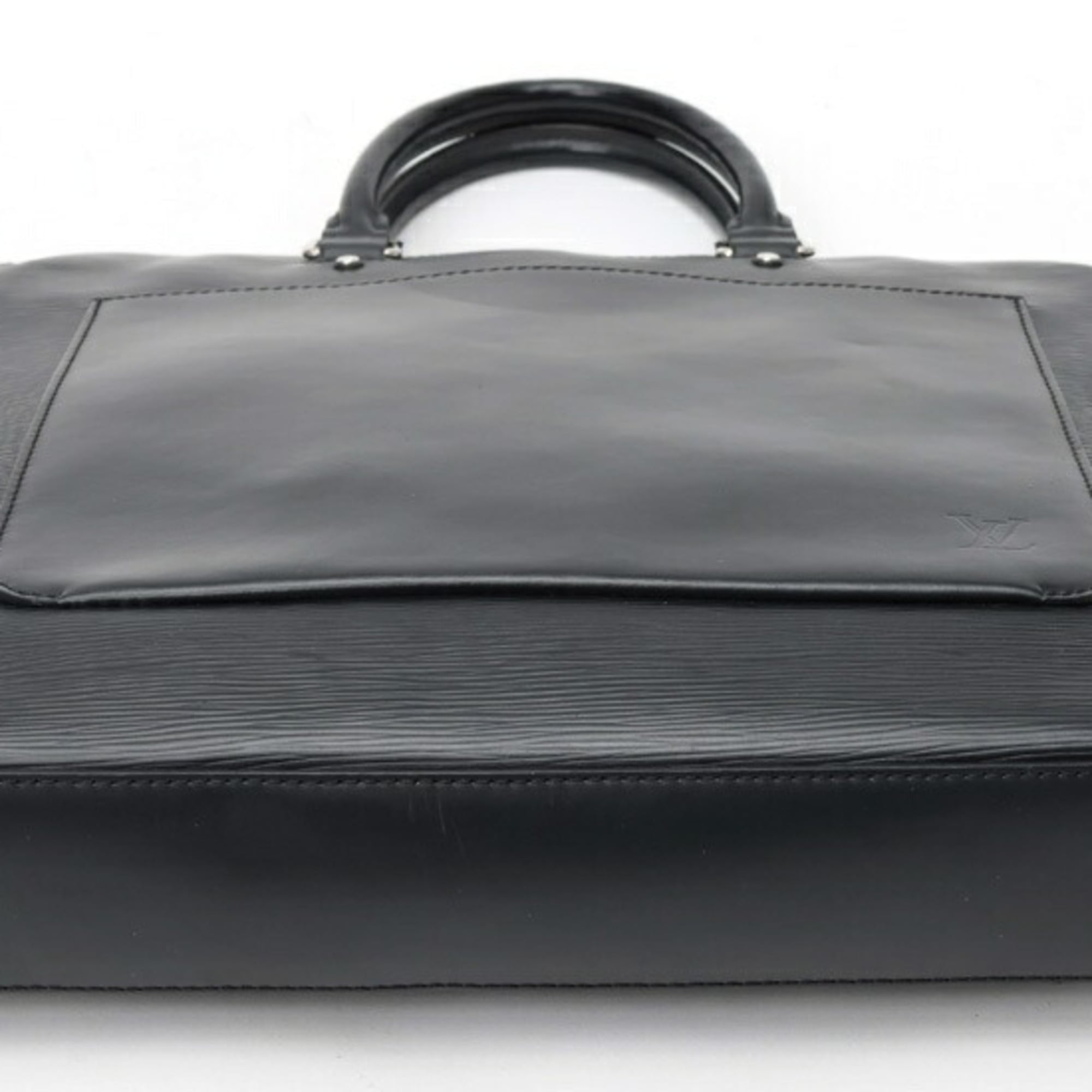 Louis Vuitton Black Noir Epi Leather Tote Bag (Pre-Owned)