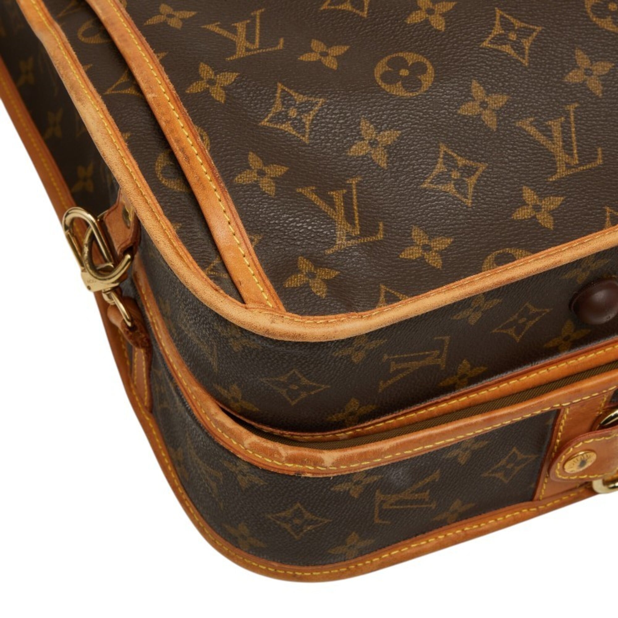 Louis Vuitton Monogram Brown Pvc Leather Garment Case (Pre-Owned)