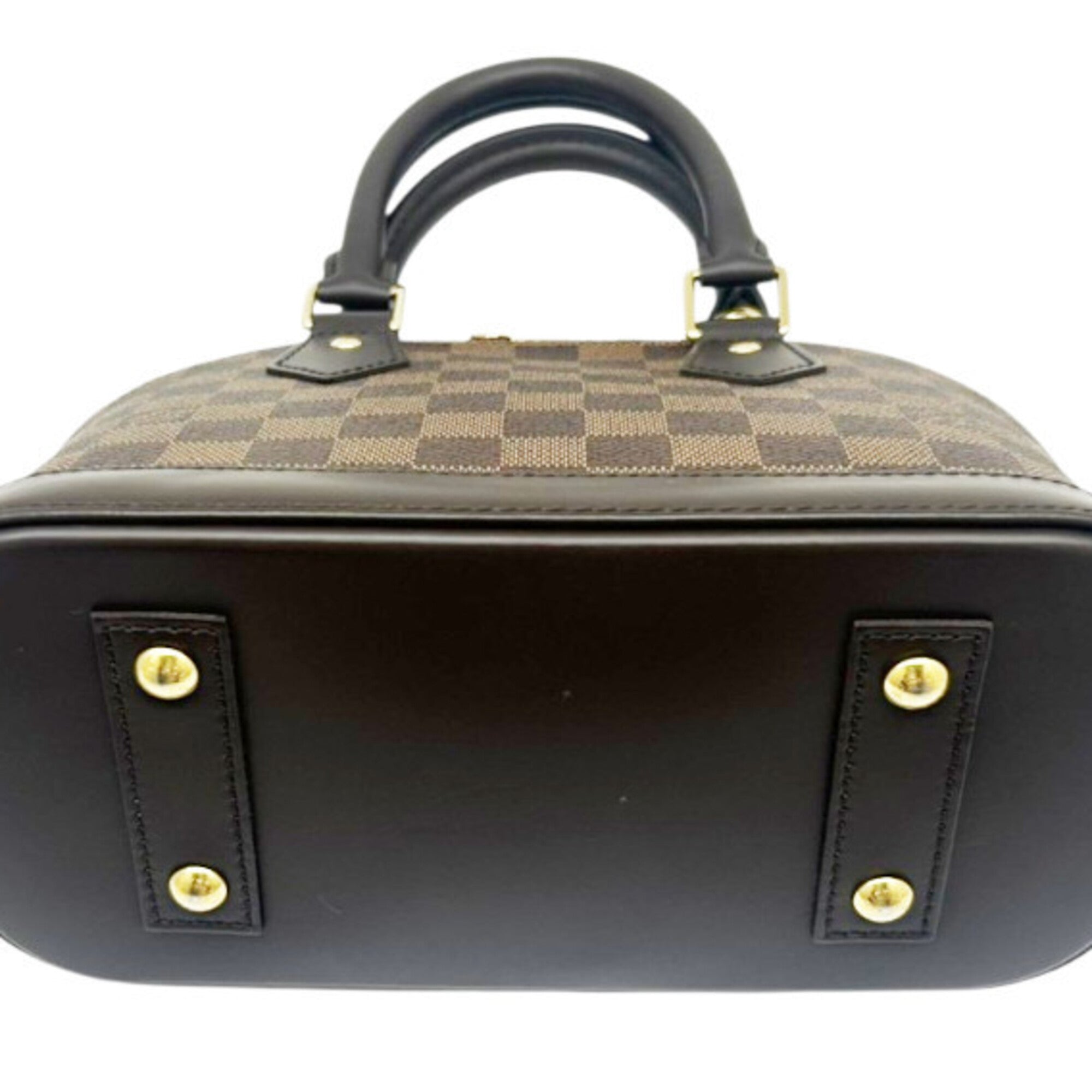 Louis Vuitton Damier Brown Damier Canvas Ebene Damier Canvas Handbag Shoulder Bag (Pre-Owned)