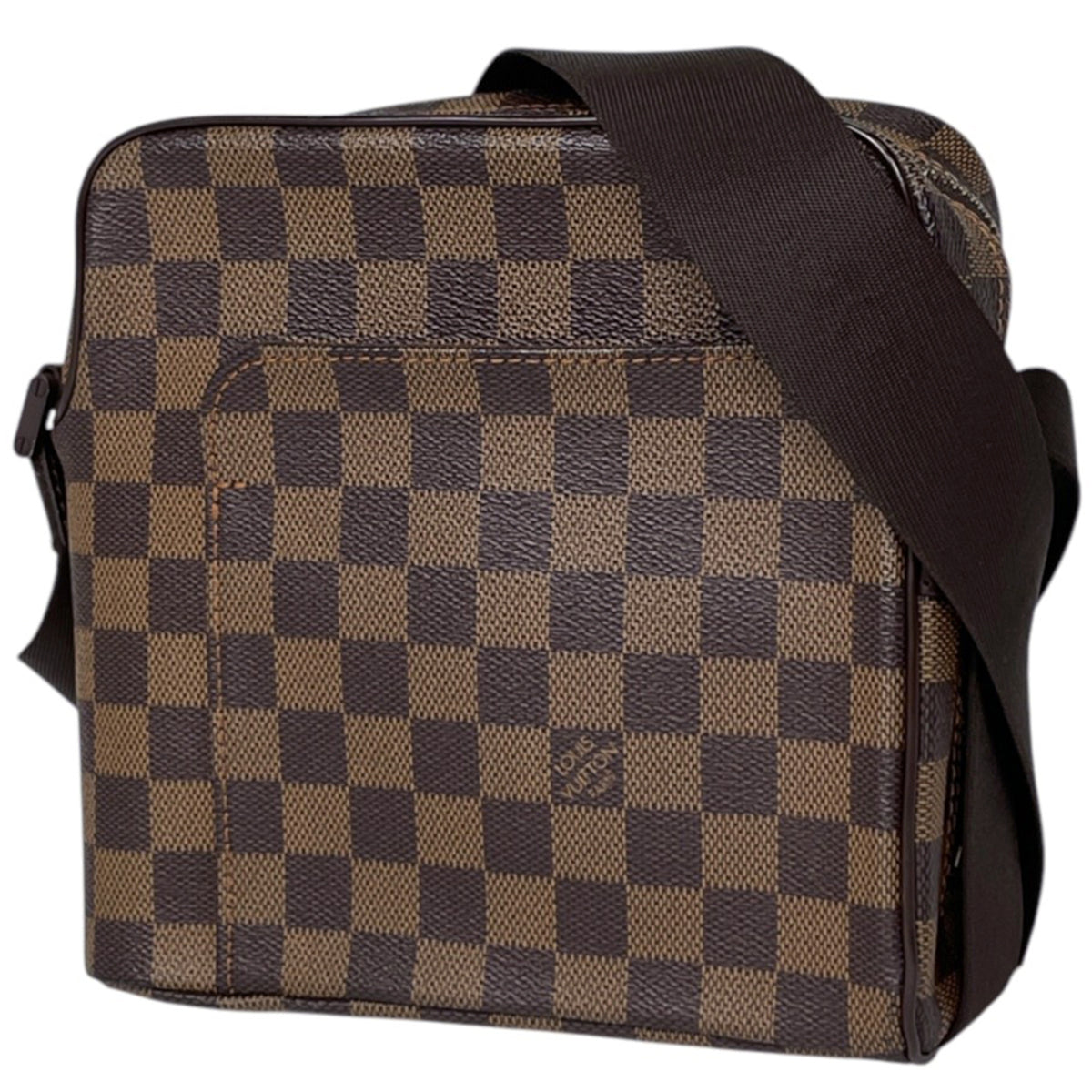 Louis Vuitton Damier Brown Damier Canvas Shoulder Bag (Pre-Owned)