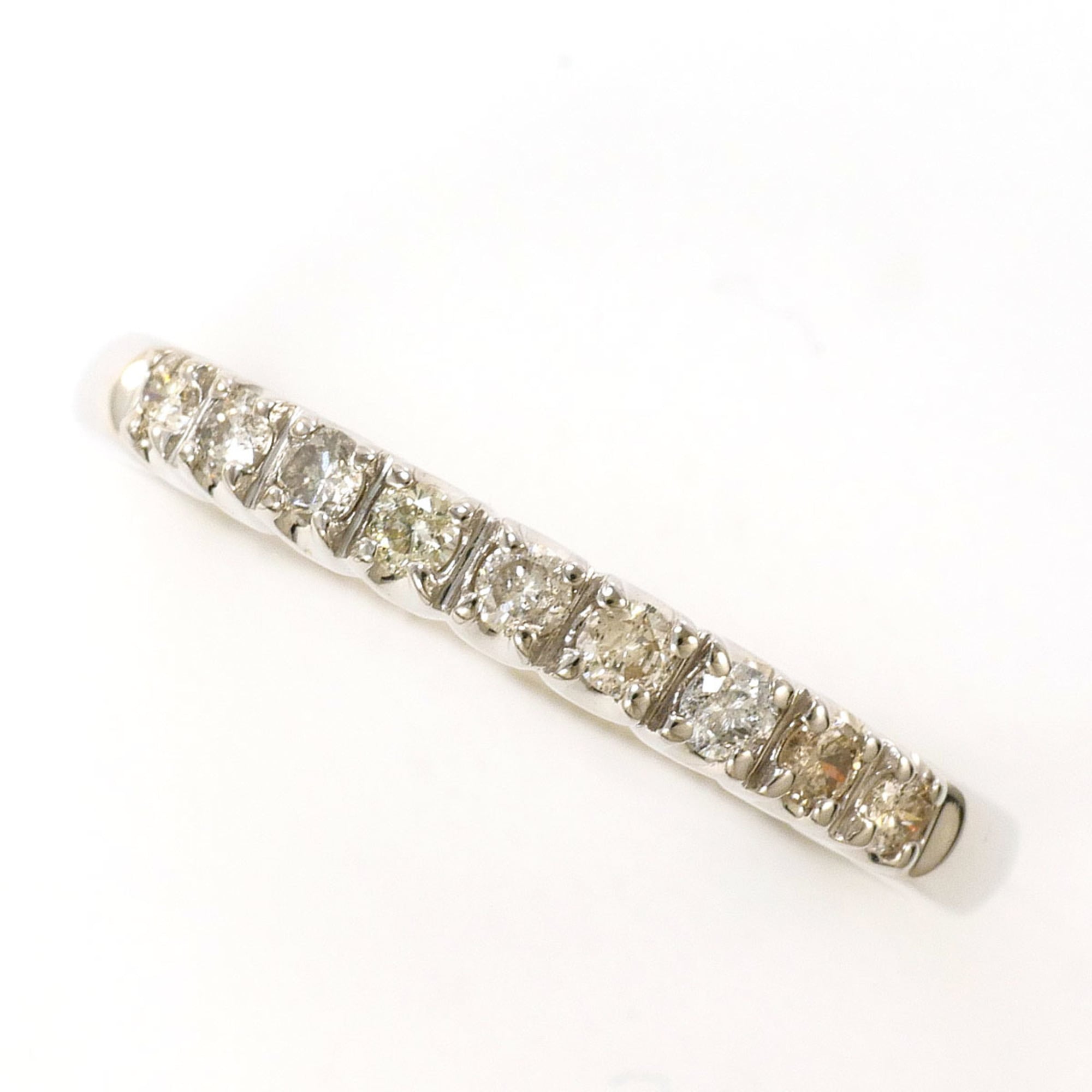 Unbranded White Gold White Gold (14K) Band Ring (Pre-Owned)
