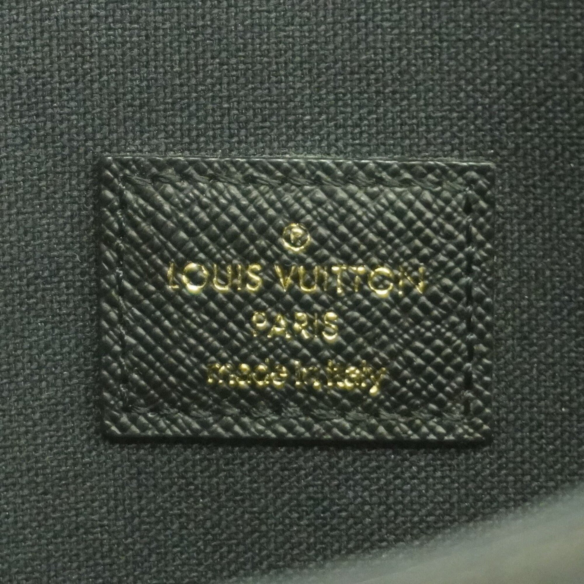 Louis Vuitton Black Multi-Color Chain/Shoulder Wallet (Pre-Owned)