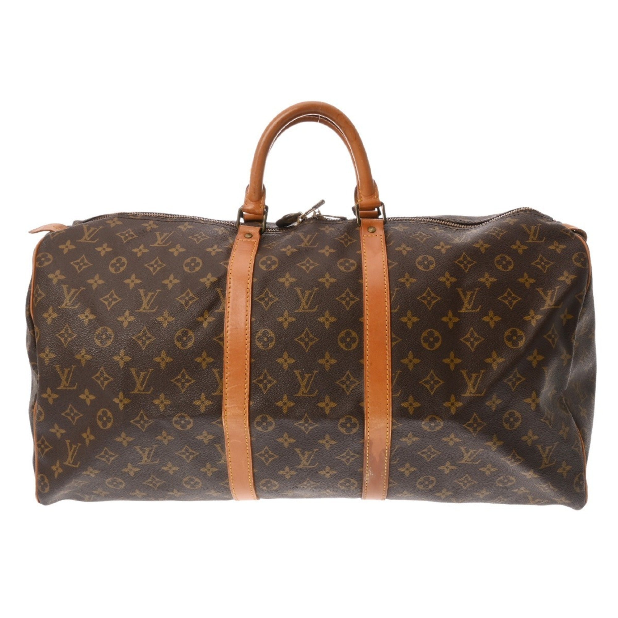 Louis Vuitton Brown Monogram Monogram Boston Bag (Pre-Owned)