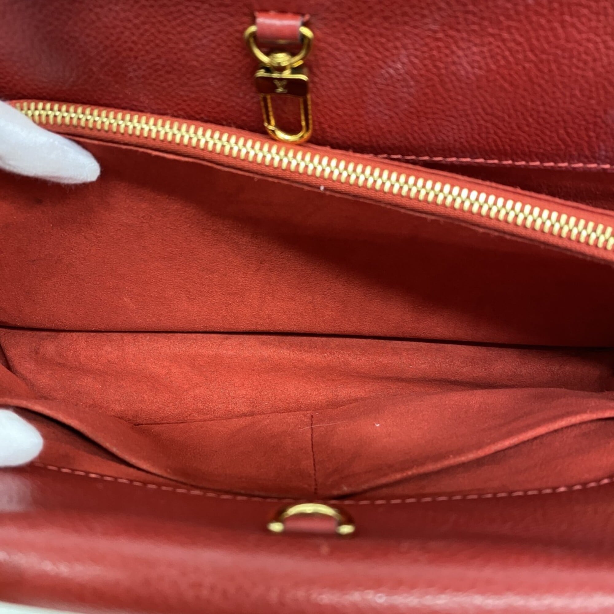 Louis Vuitton Brown Cerise Handbag (Pre-Owned)