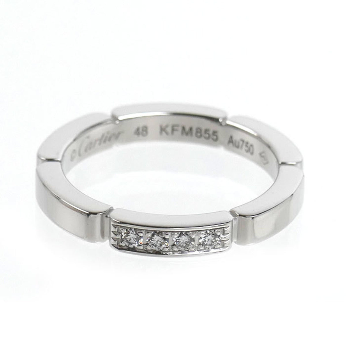 Cartier White Gold (18K) Band Ring (Pre-Owned)