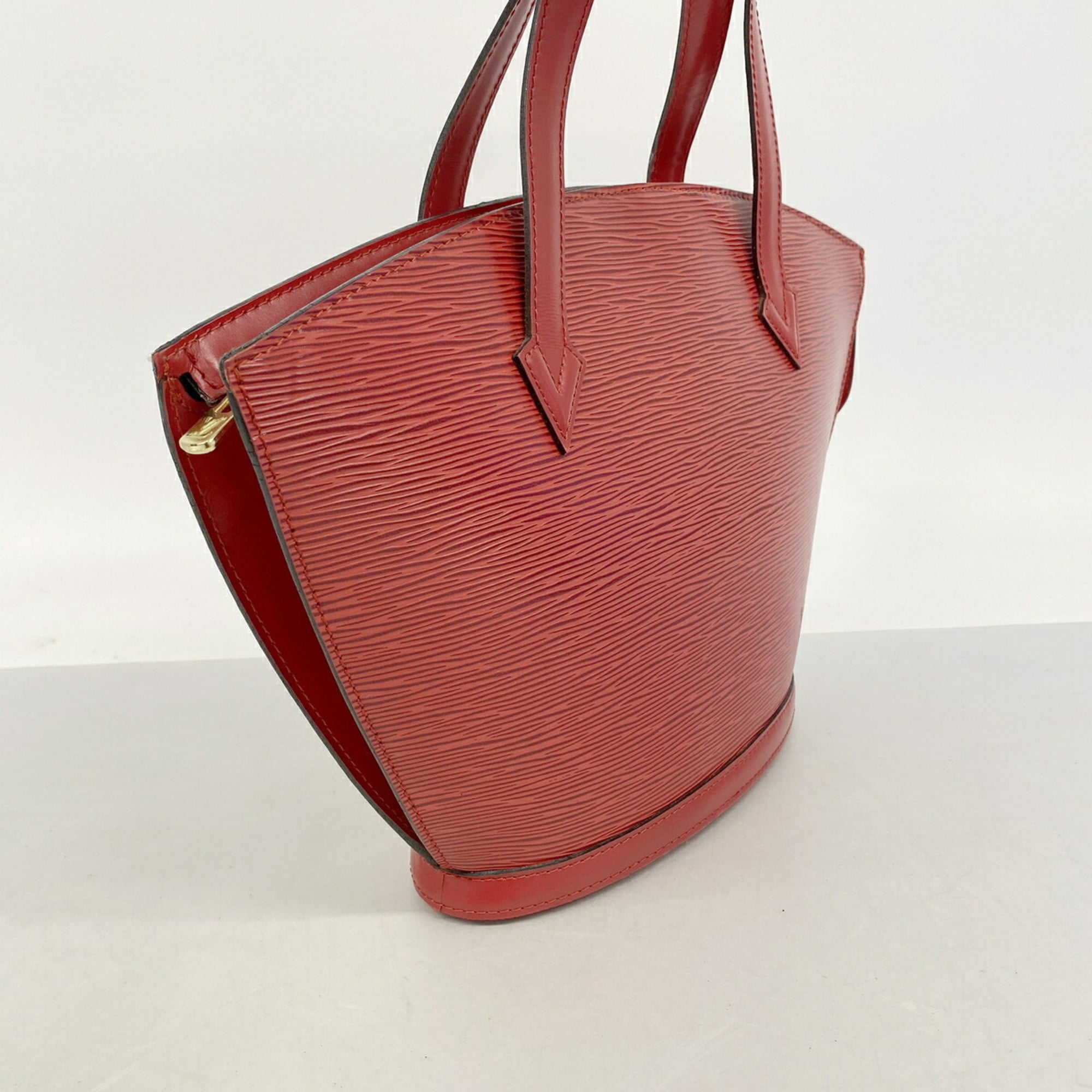Louis Vuitton Castilian Red Handbag (Pre-Owned)