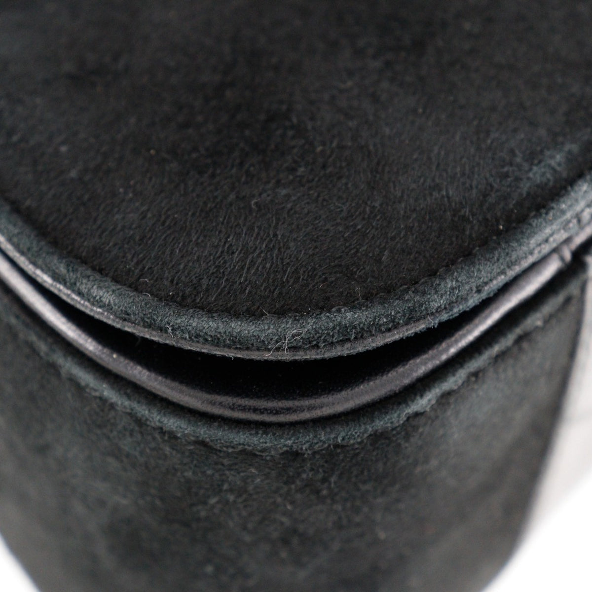 Bally Black Suede Shoulder Bag (Pre-Owned)