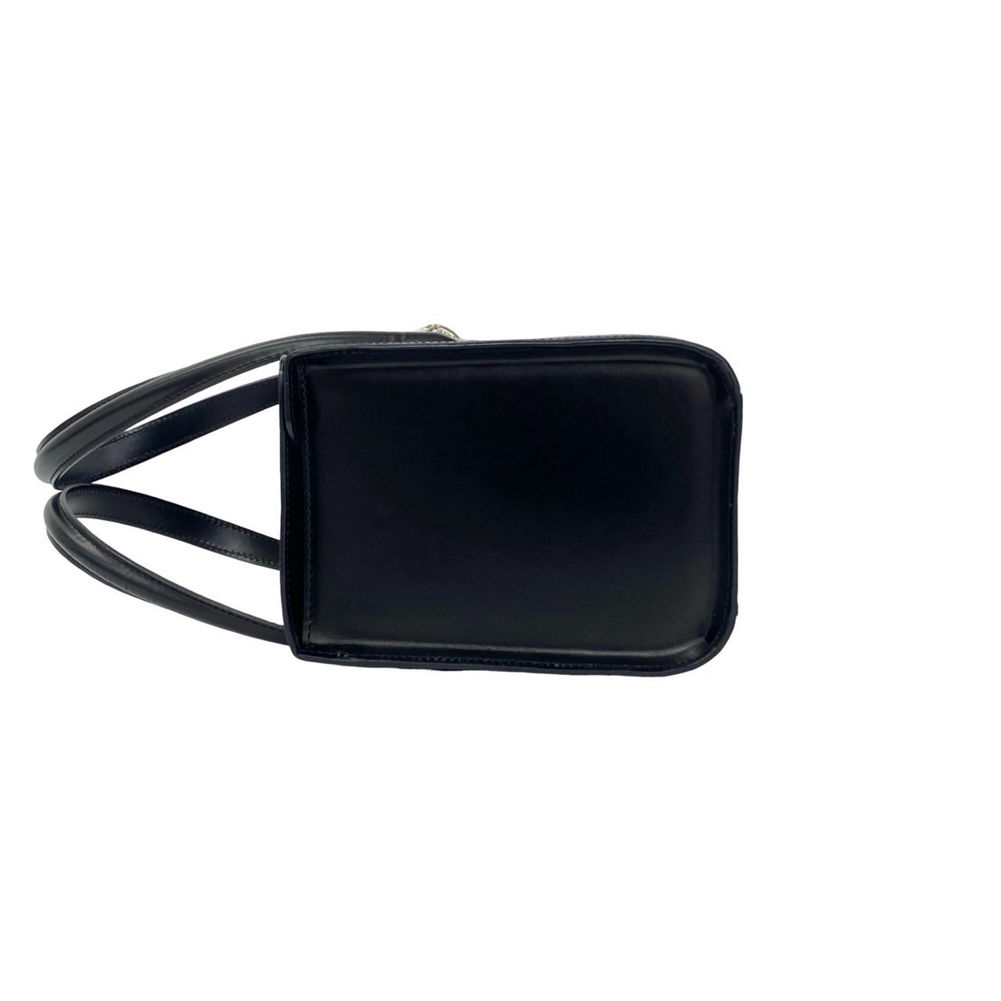 Cartier Black Leather Handbag (Pre-Owned)