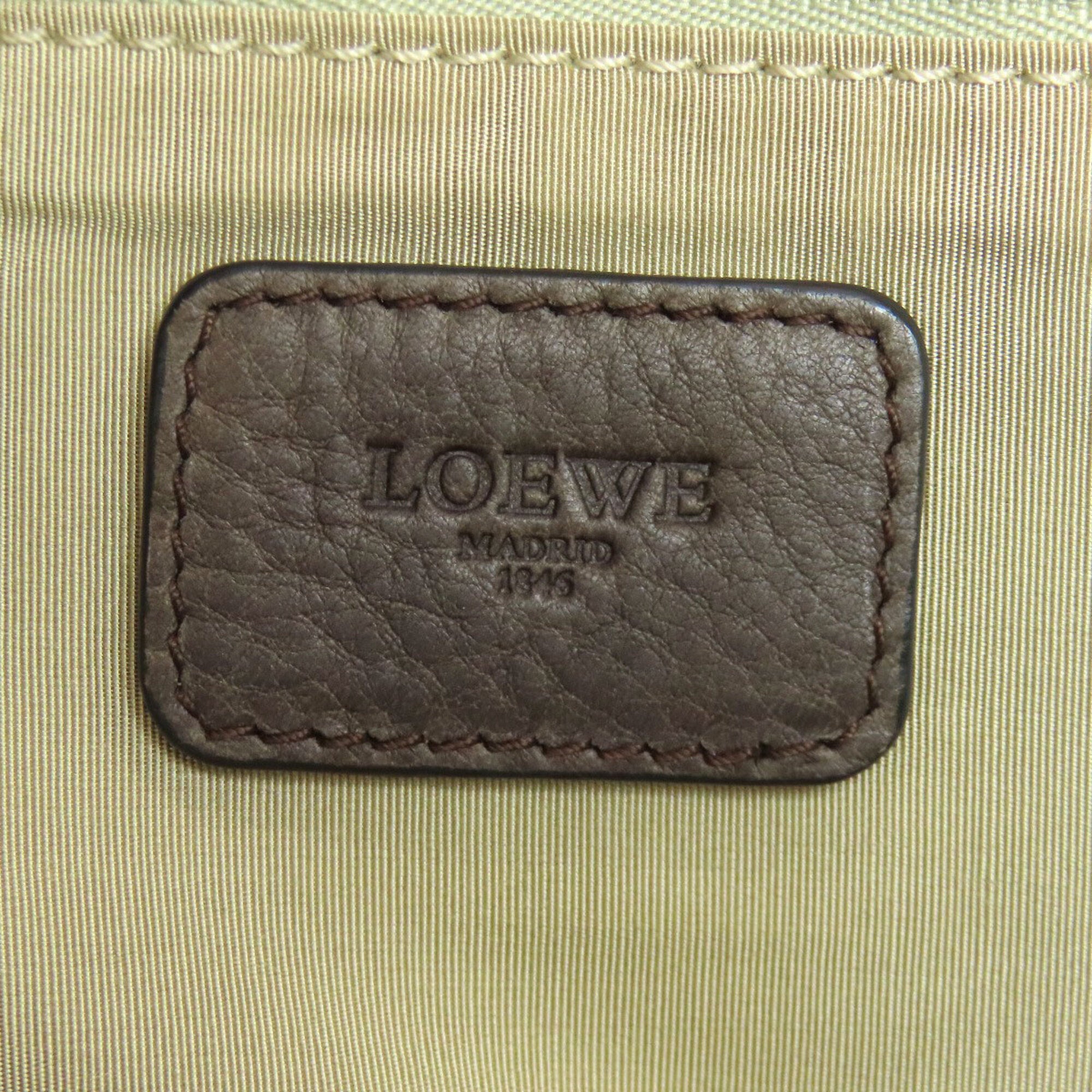Loewe Brown Leather Tote Bag (Pre-Owned)