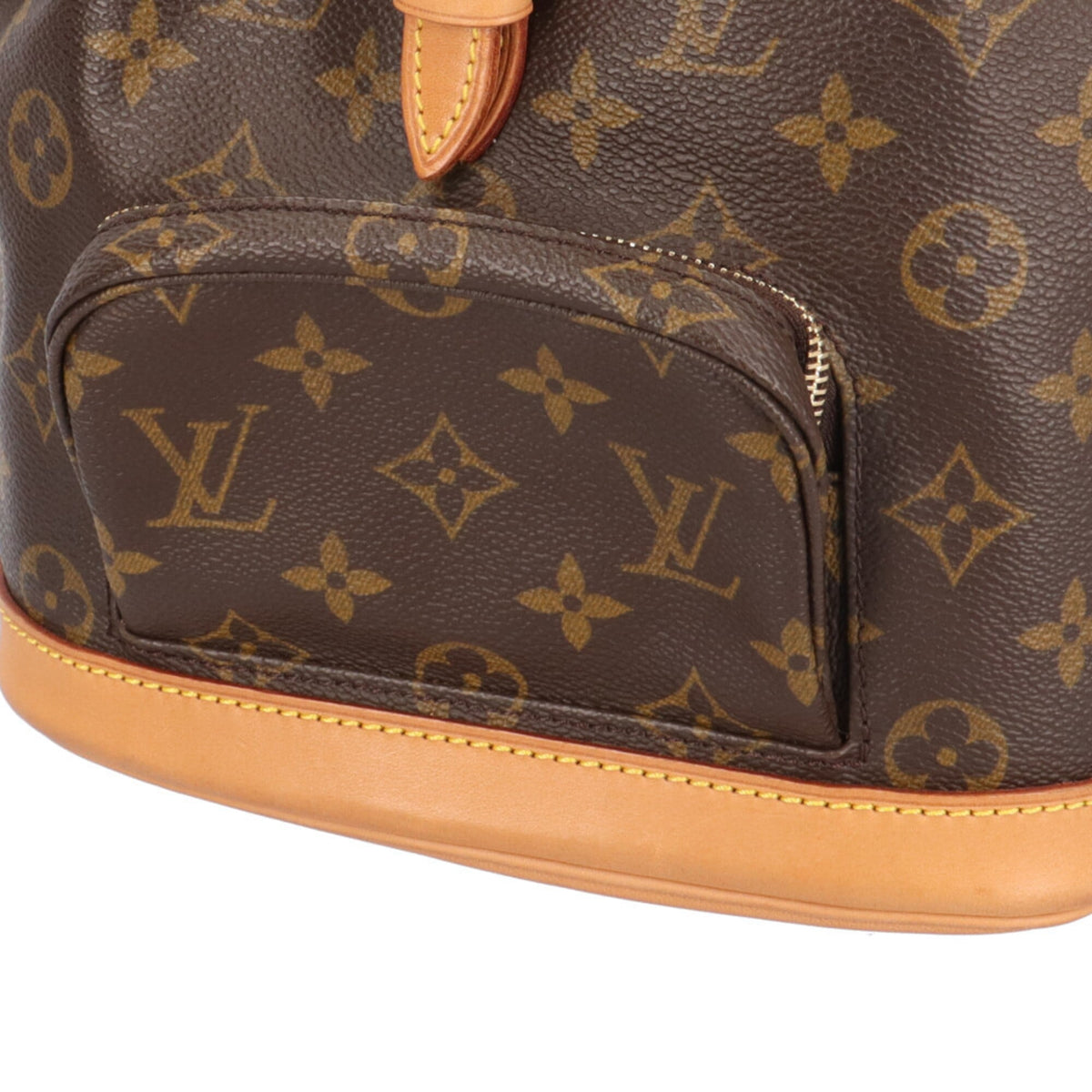 Louis Vuitton Brown Monogram Canvas Backpack (Pre-Owned)