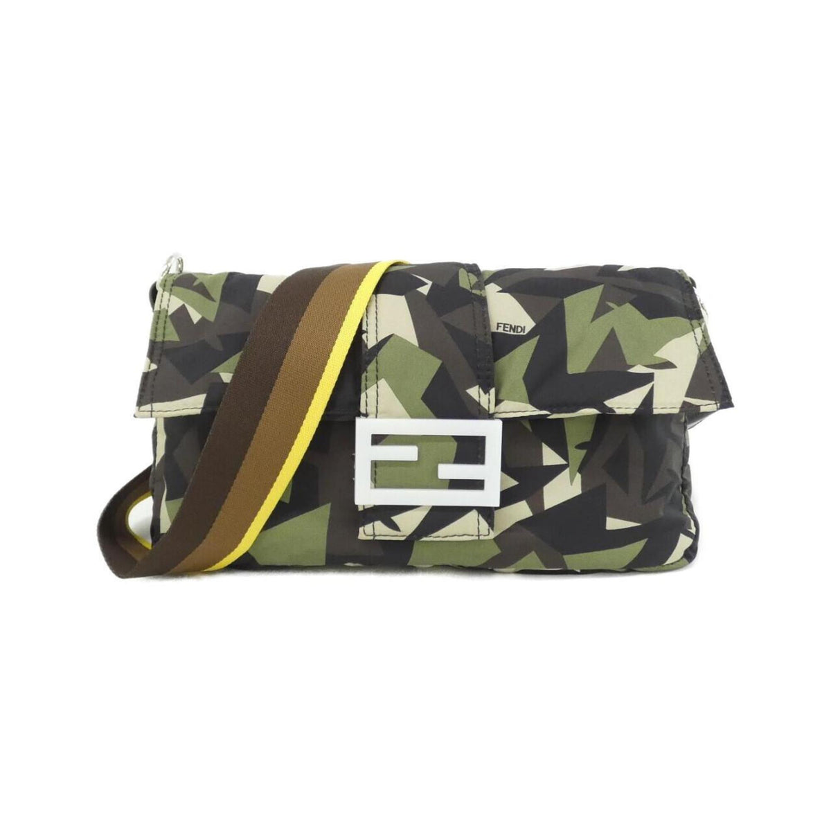 Fendi Green Nylon Fanny Pack (Pre-Owned)