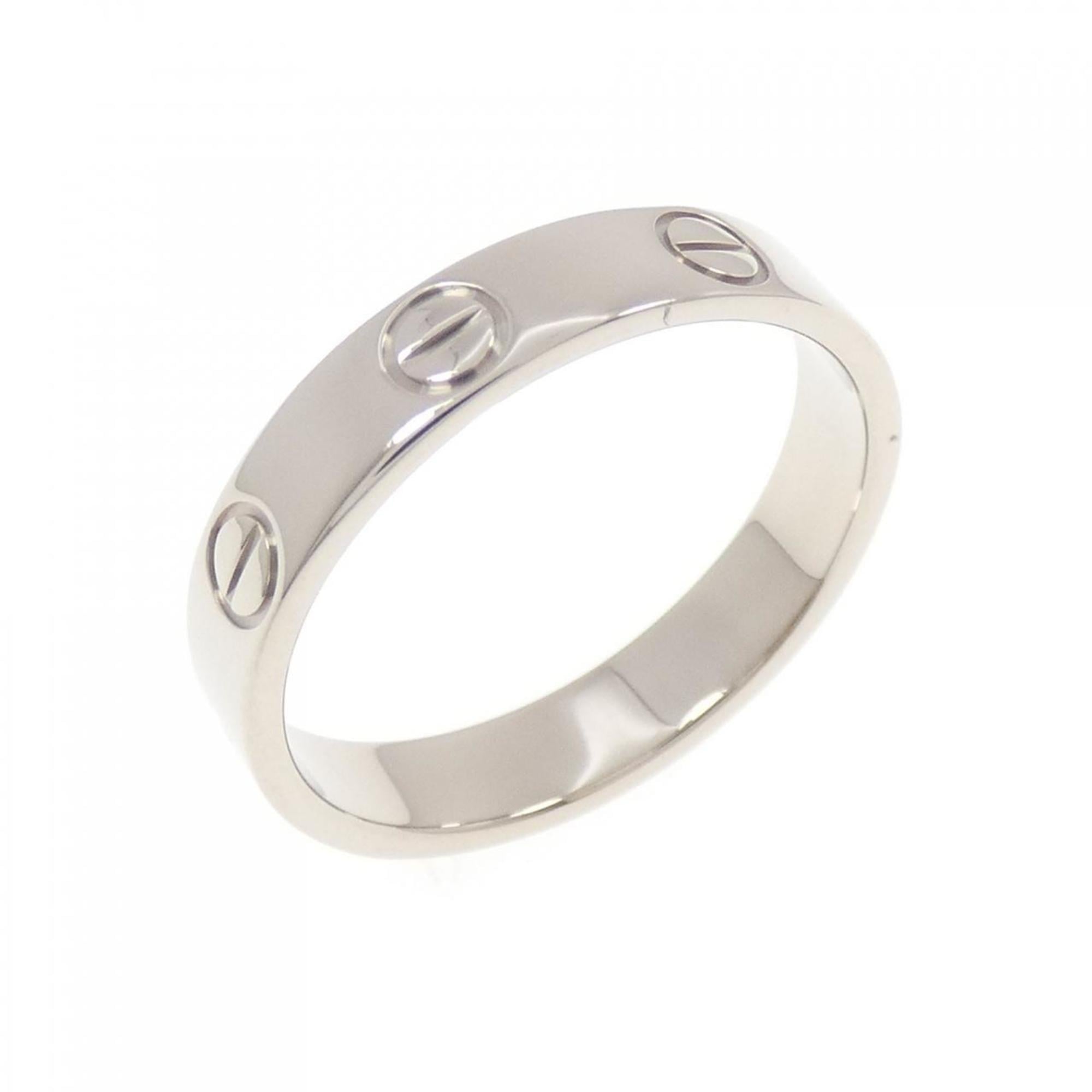 Cartier White Gold White Gold (18K) Band Ring (Pre-Owned)