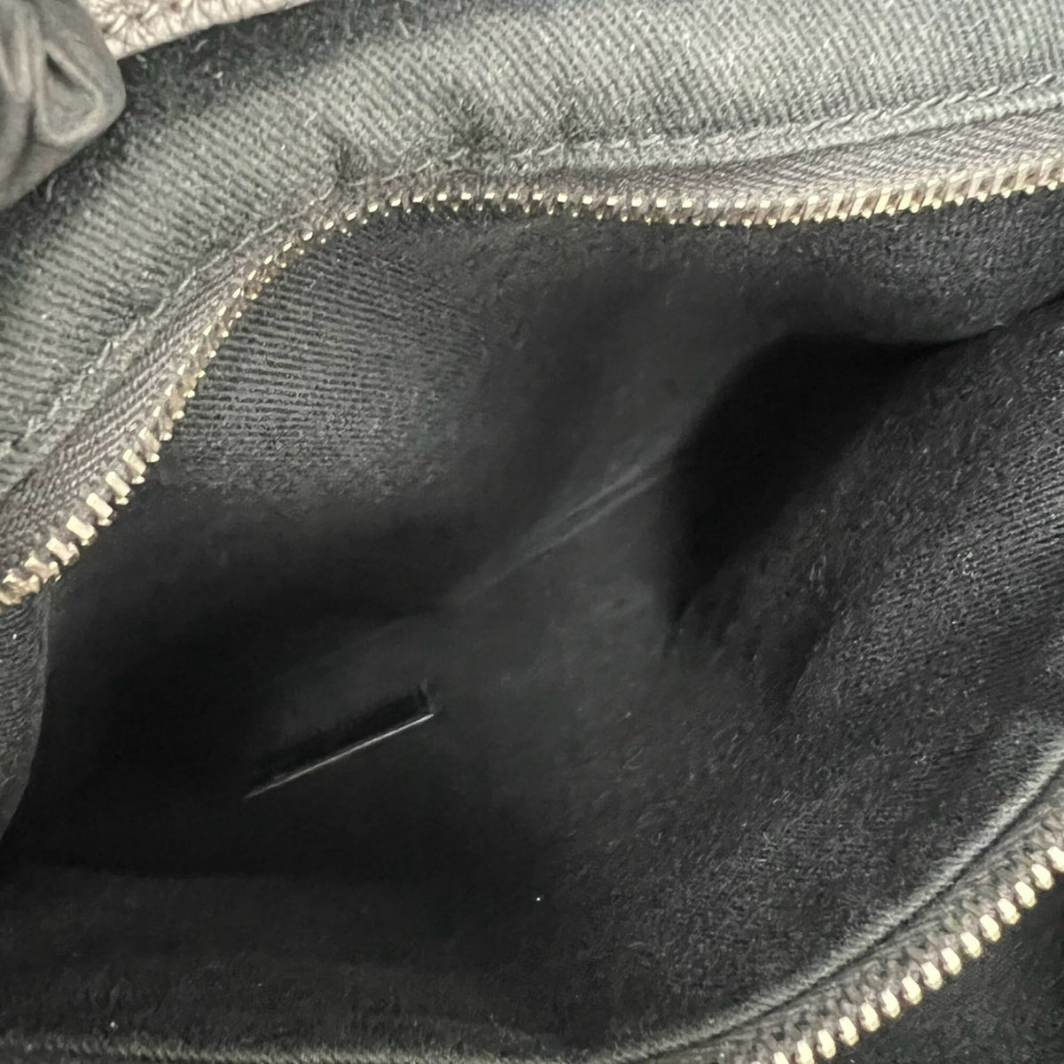 Yves Saint Laurent Gray Leather Backpack (Pre-Owned)