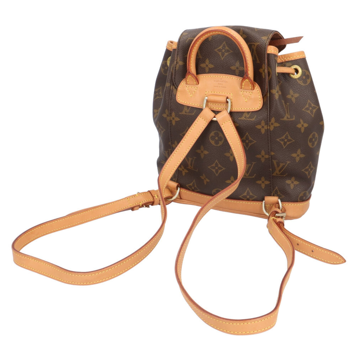 Louis Vuitton Brown Monogram Canvas Backpack (Pre-Owned)