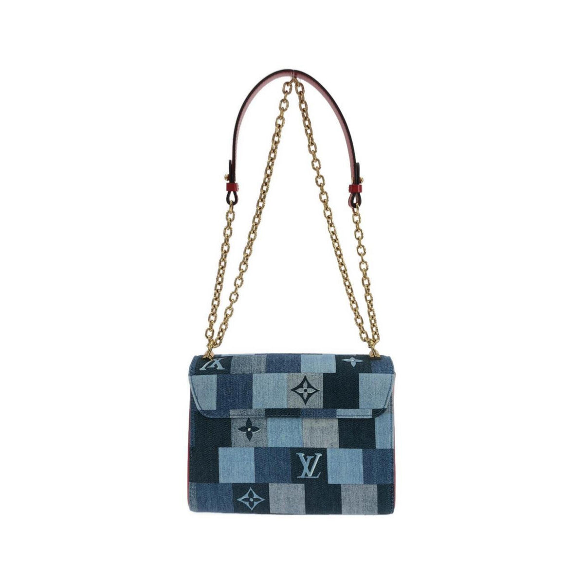 Louis Vuitton Blue Rouge Denim Shoulder Bag (Pre-Owned)
