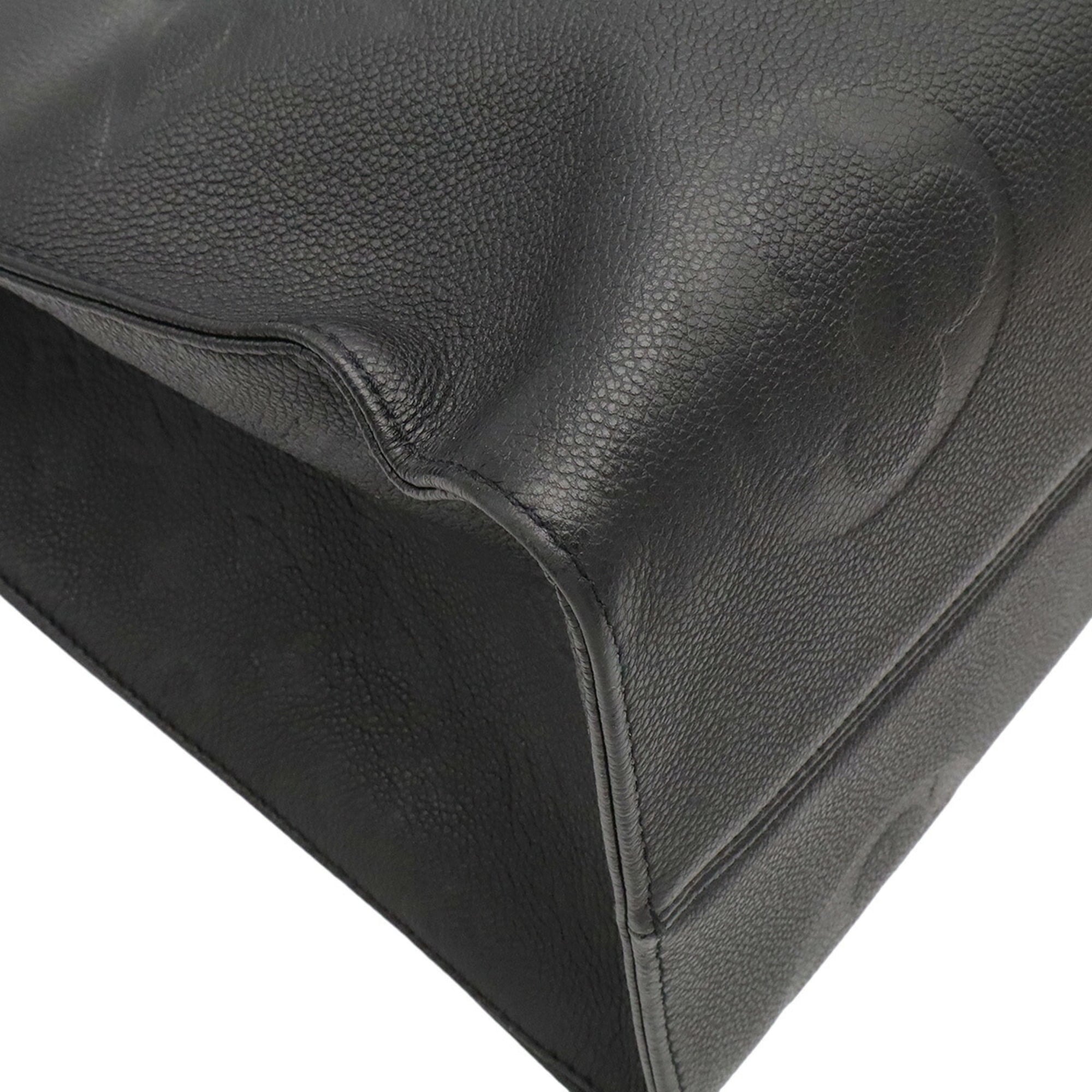 Louis Vuitton Black Noir Monogram Empreinte Shoulder Bag Tote Bag (Pre-Owned)