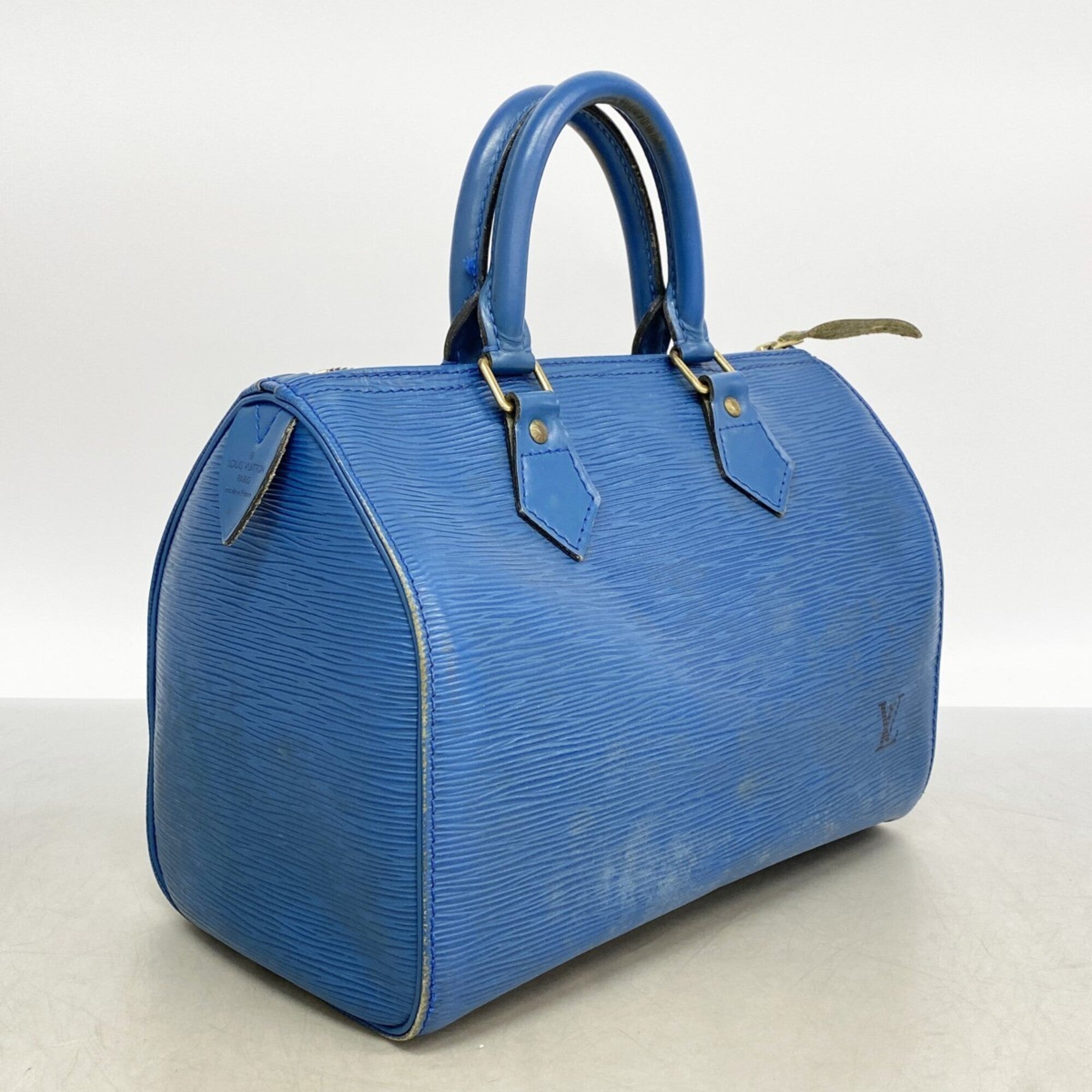 Louis Vuitton Toledo Blue Handbag (Pre-Owned)