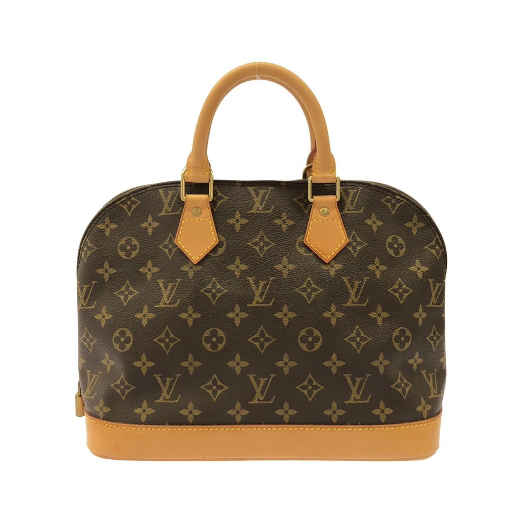 Louis Vuitton Marron Coated Canvas Handbag (Pre-Owned)