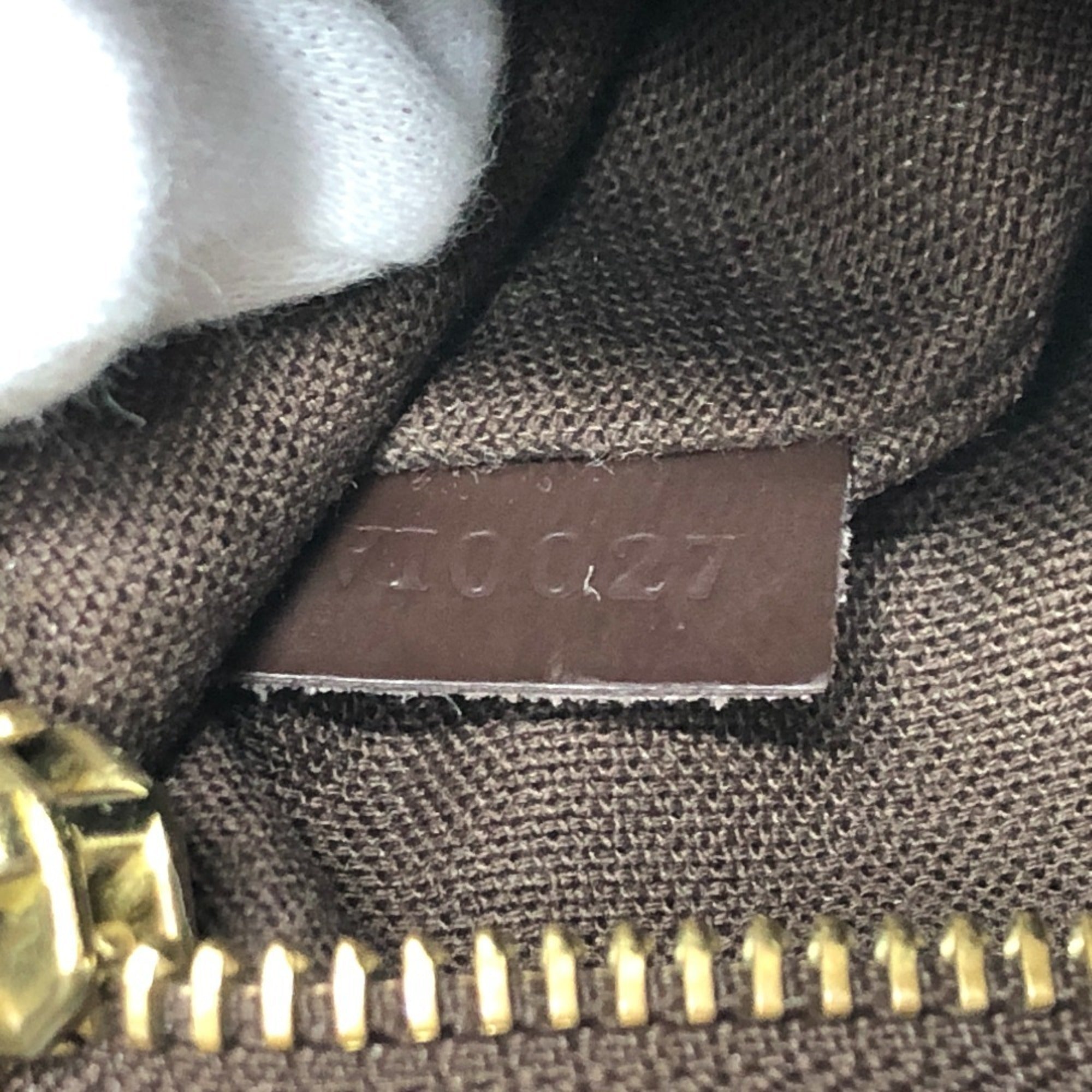 Louis Vuitton Brown Ebene Damier Canvas Fanny Pack (Pre-Owned)