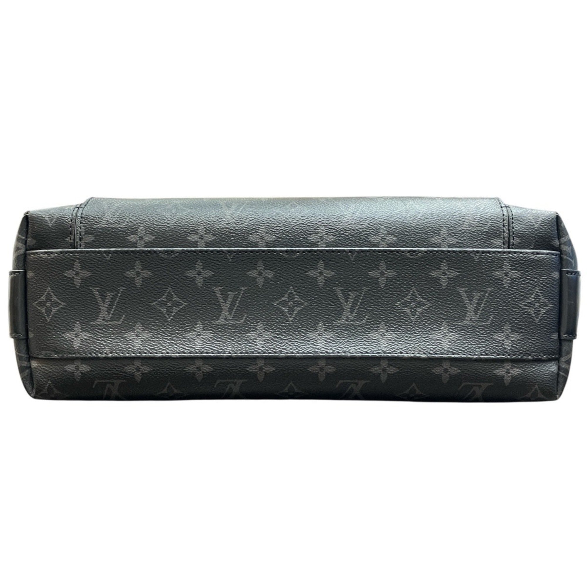 Louis Vuitton Gray Monogram Eclipse Monogram Eclipse Messenger Bag Shoulder Bag (Pre-Owned)