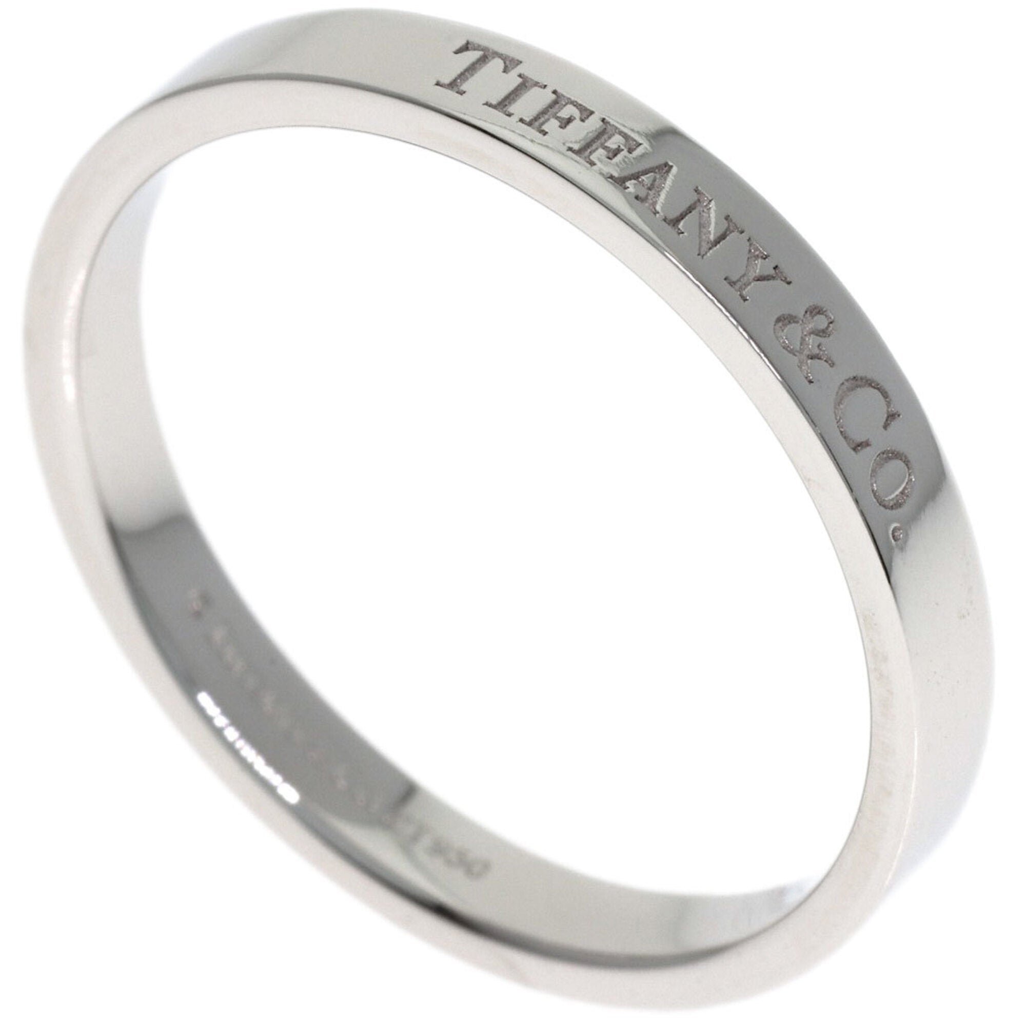 Tiffany Platinum 950 Band Ring (Pre-Owned)