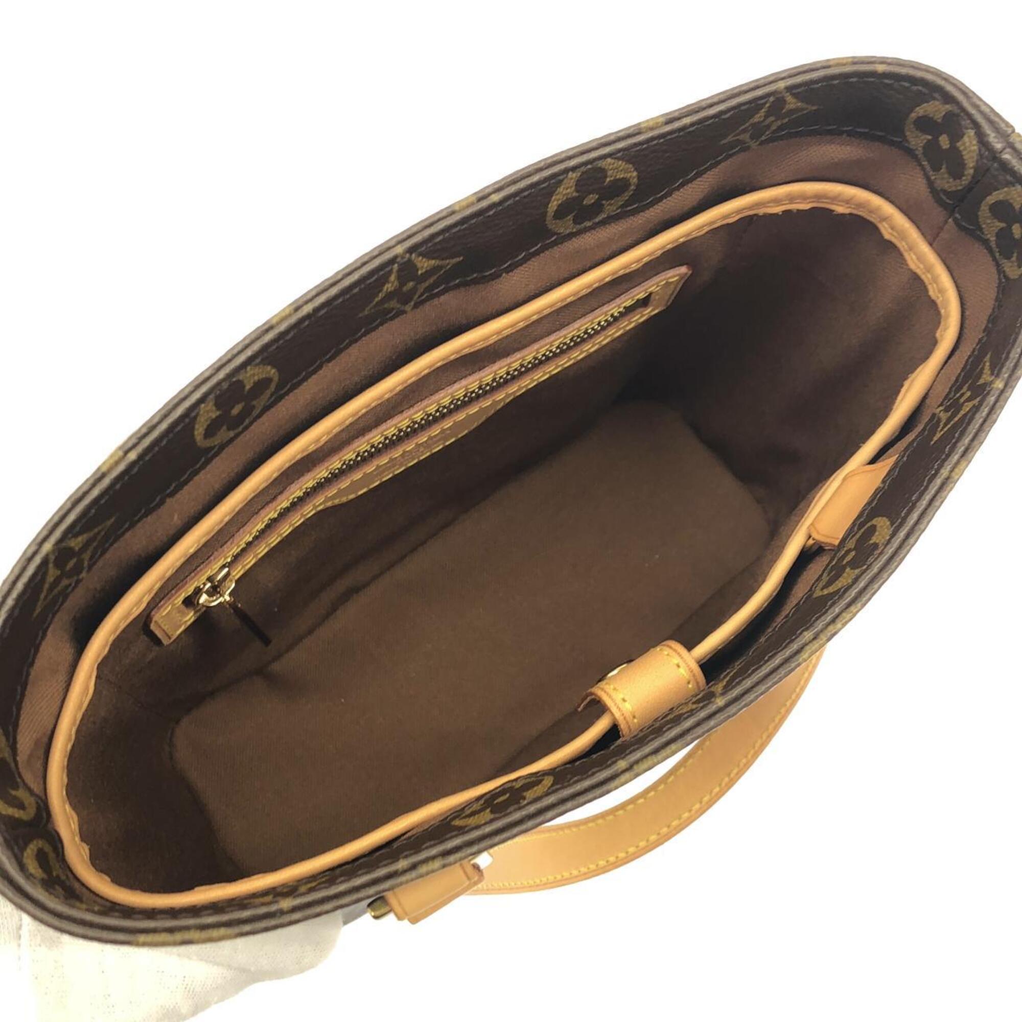 Louis Vuitton Marron Coated Canvas Handbag (Pre-Owned)