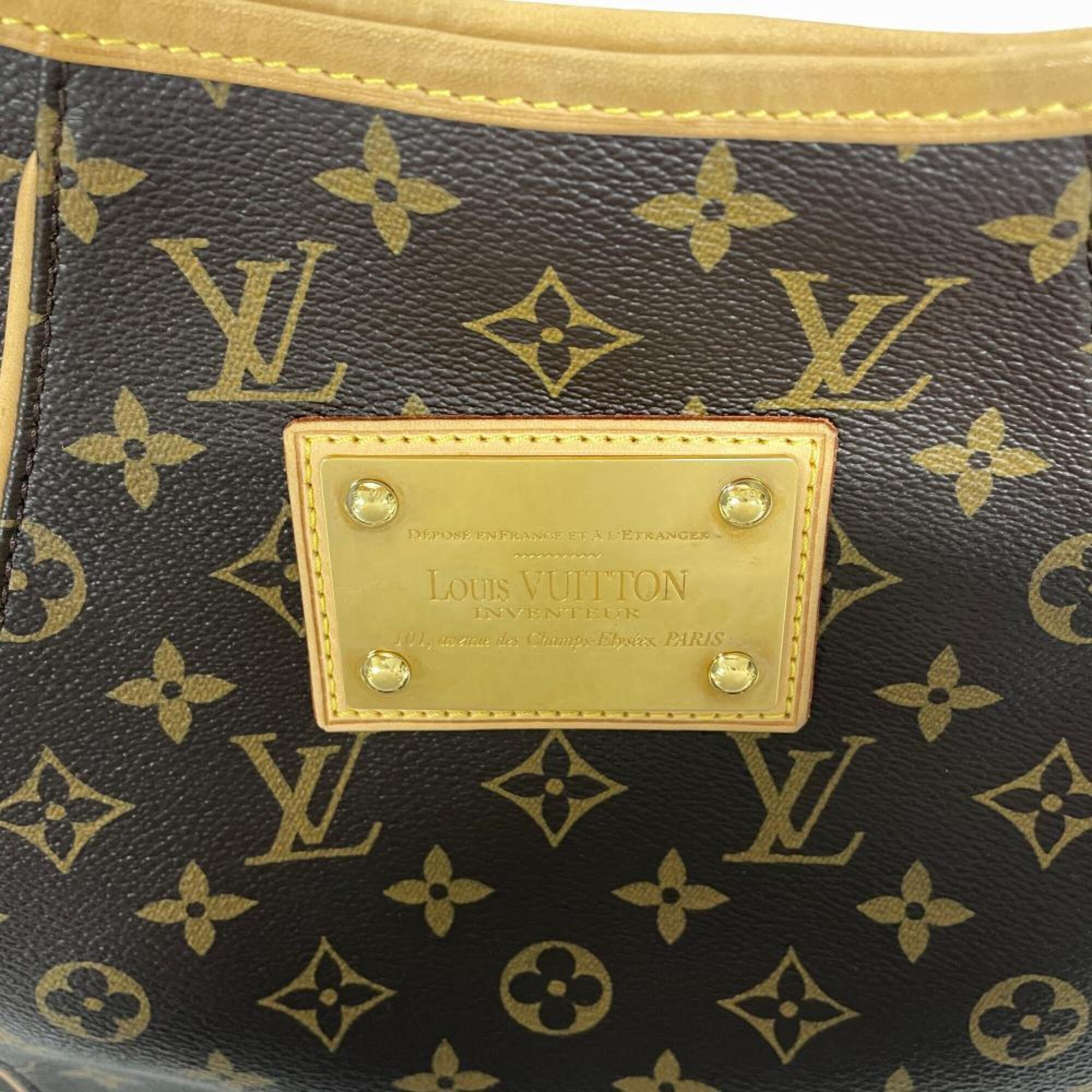 Louis Vuitton Brown Monogram Canvas Shoulder Bag (Pre-Owned)