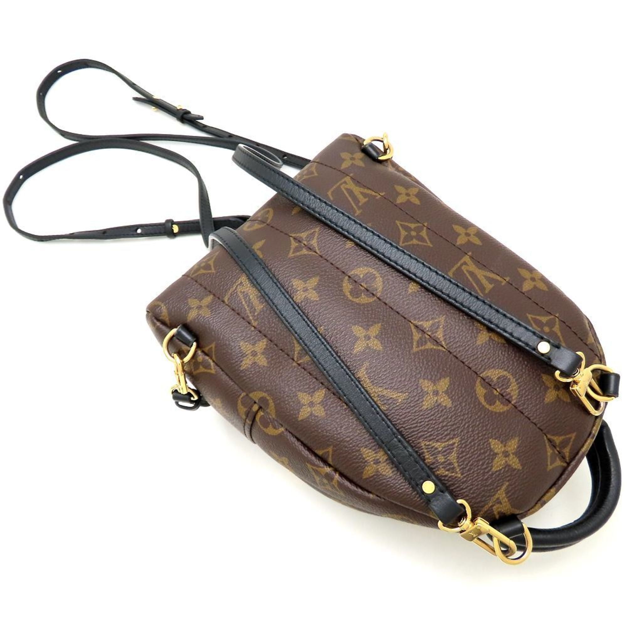 Louis Vuitton Monogram Brown Canvas Backpack (Pre-Owned)