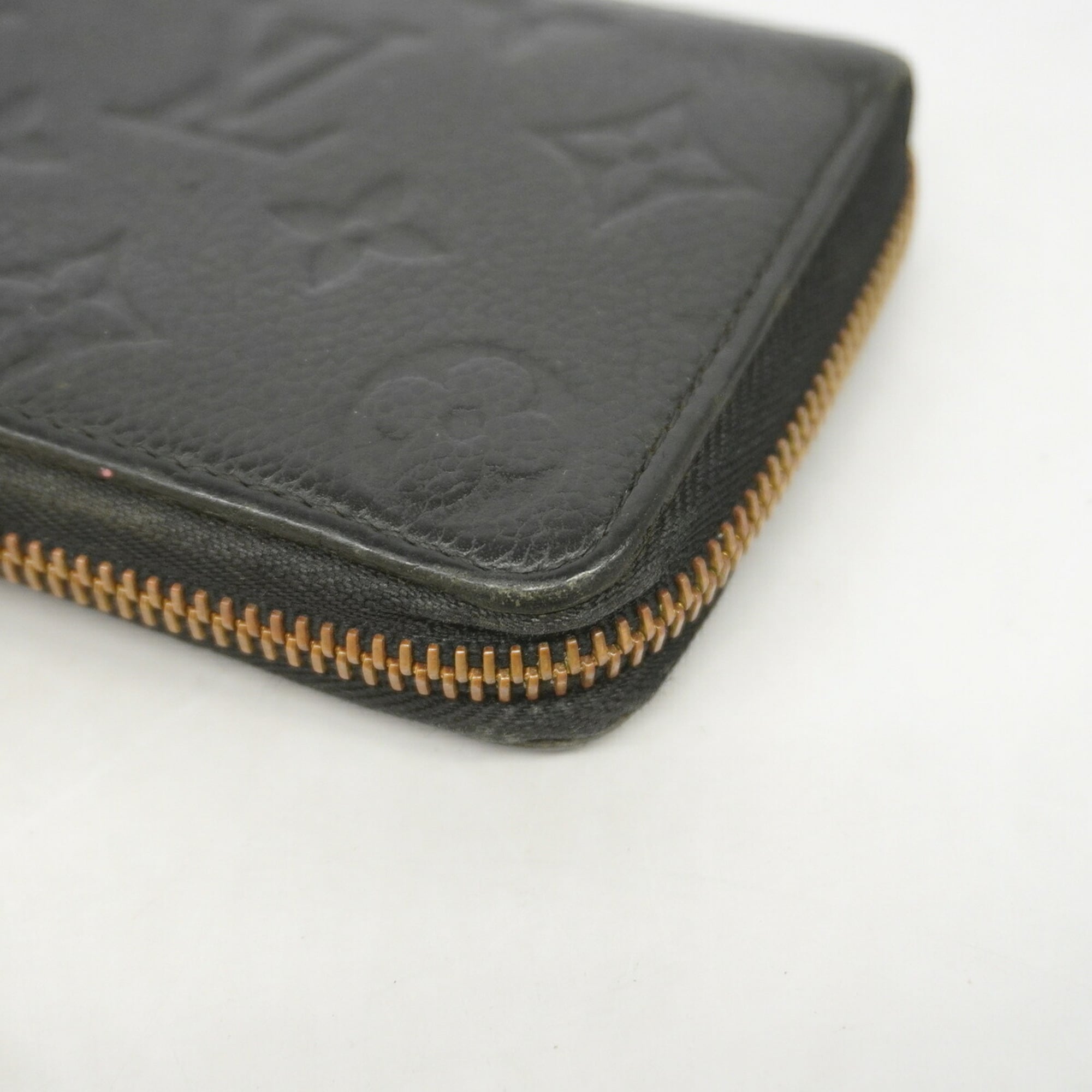 Louis Vuitton Noir Long Wallet (Bi-Fold) (Pre-Owned)