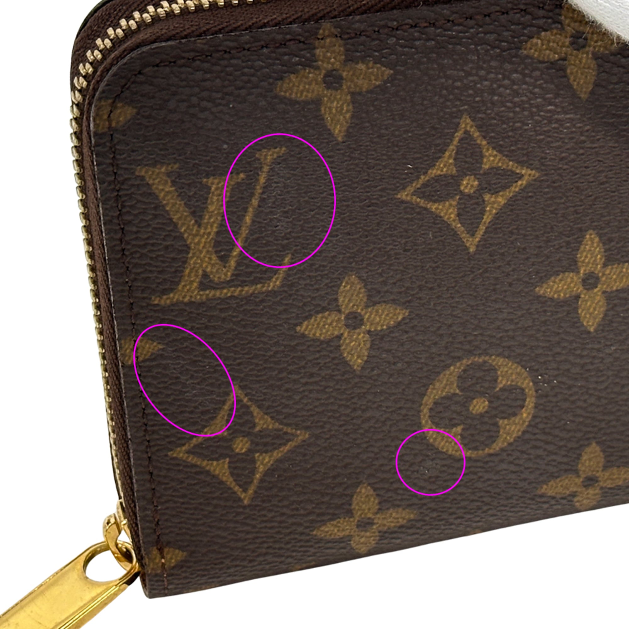 Louis Vuitton Brown Monogram Canvas Long Wallet (Bi-Fold) (Pre-Owned)