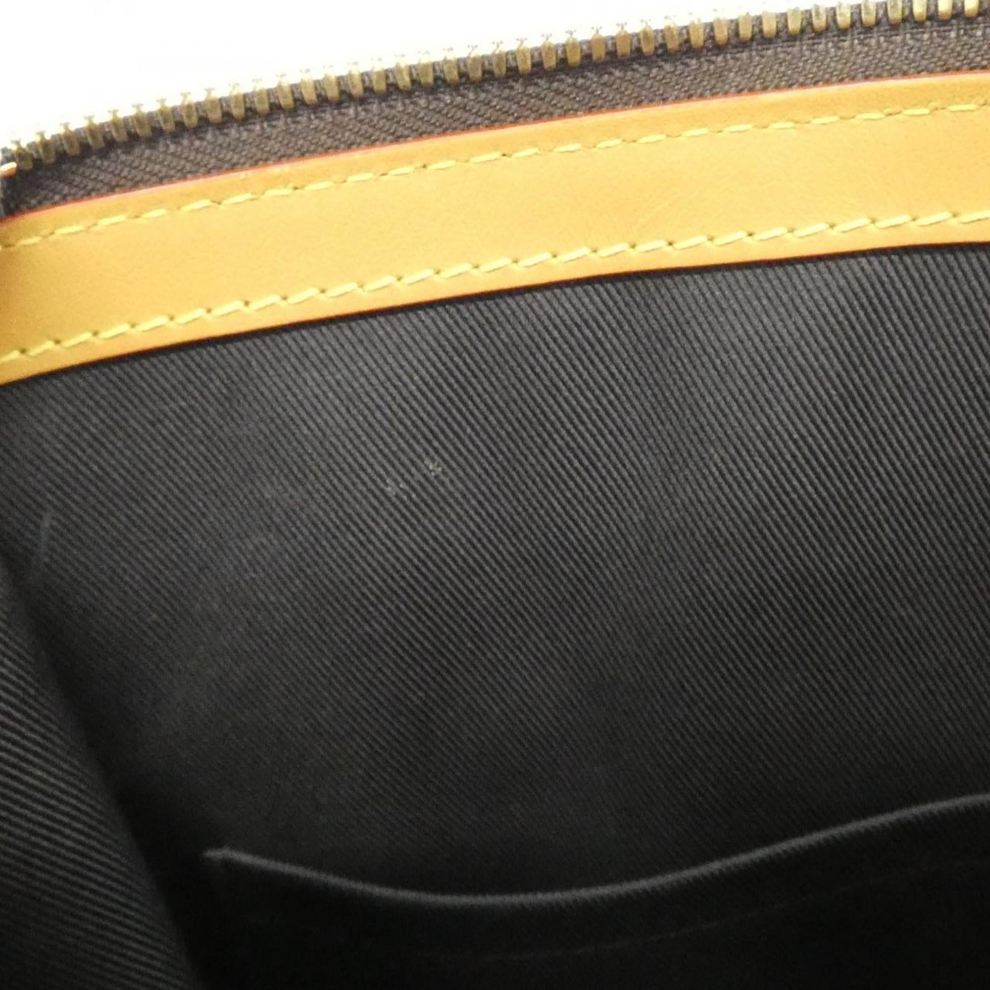 Louis Vuitton Marron Monogram Coated Canvas Handbag (Pre-Owned)