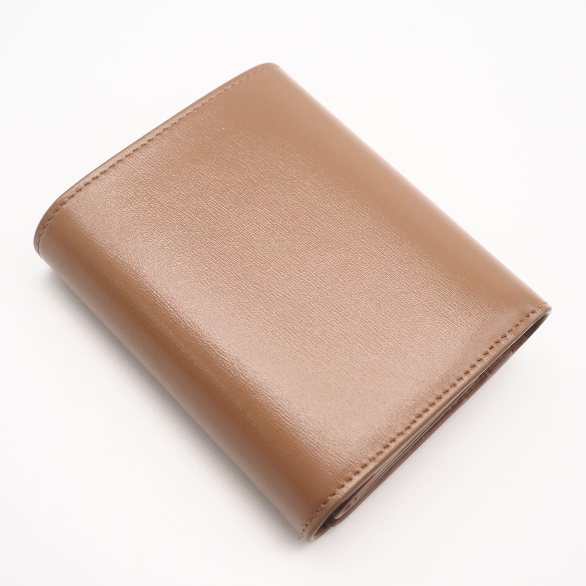 Celine Brown Leather Wallet (Tri-Fold) (Pre-Owned)