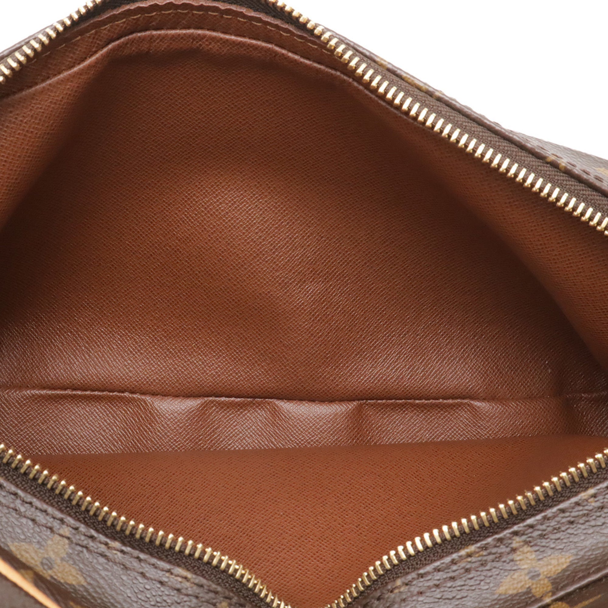 Louis Vuitton Brown Monogram Canvas Pvc Coated Canvas Handbag Messenger Bag Shoulder Bag (Pre-Owned)