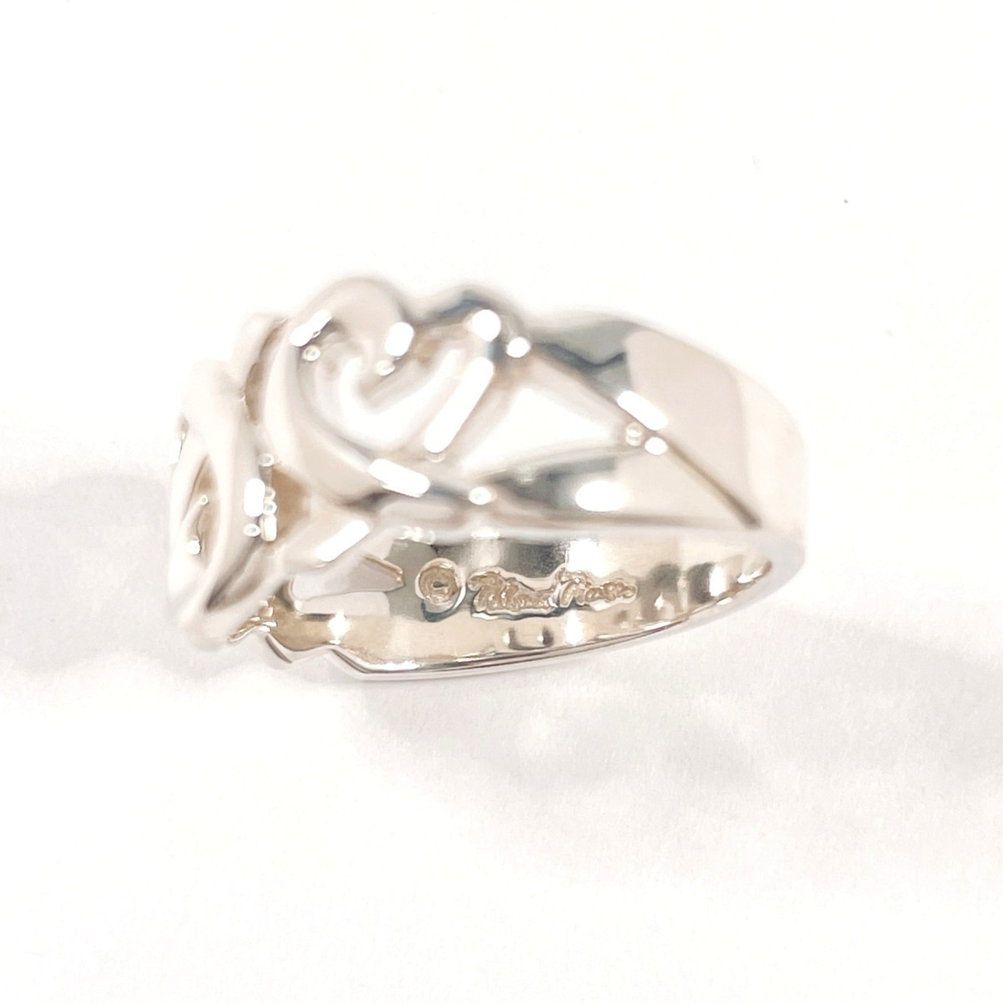Tiffany Silver Silver 925 Band Ring (Pre-Owned)