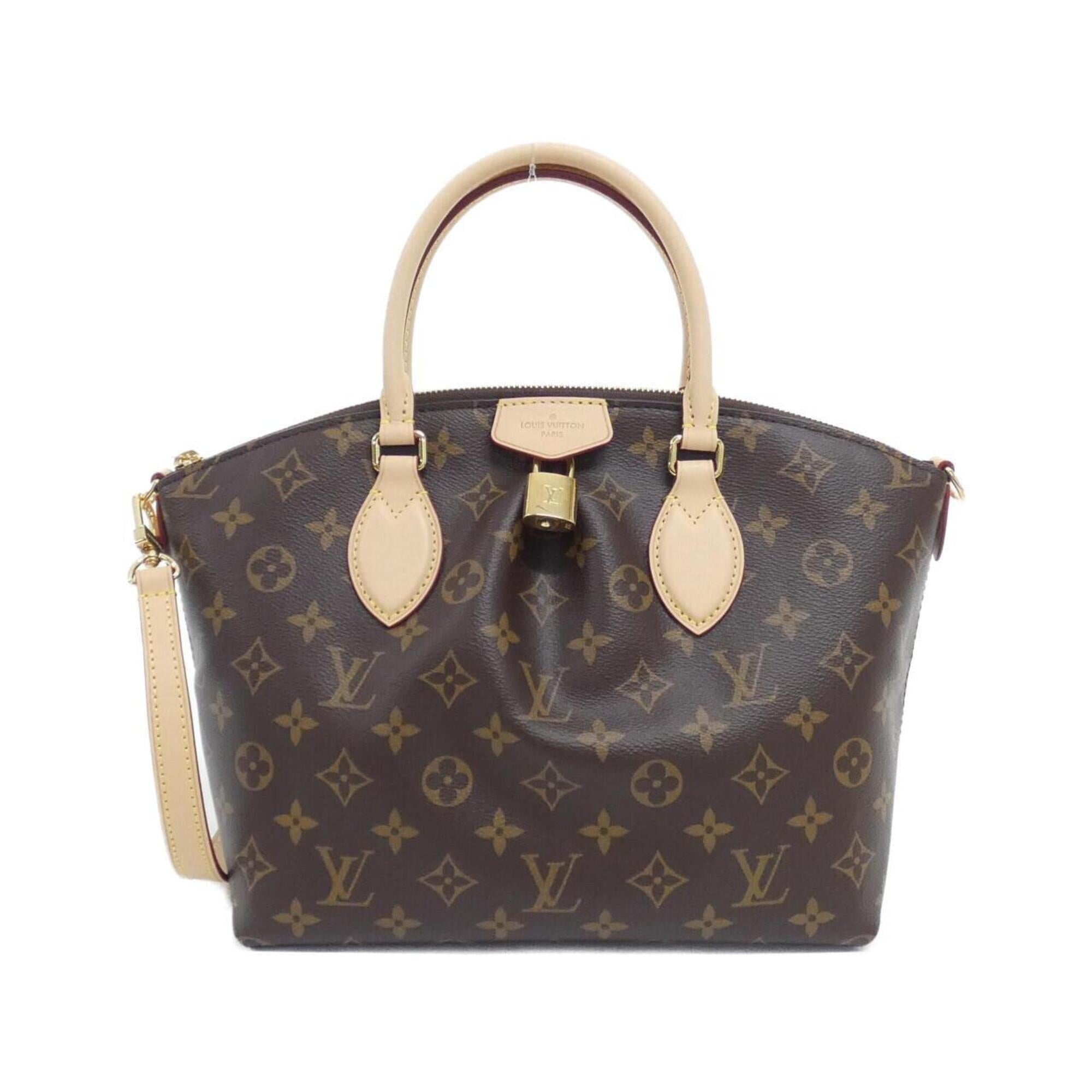 Louis Vuitton Marron Coated Canvas Handbag (Pre-Owned)