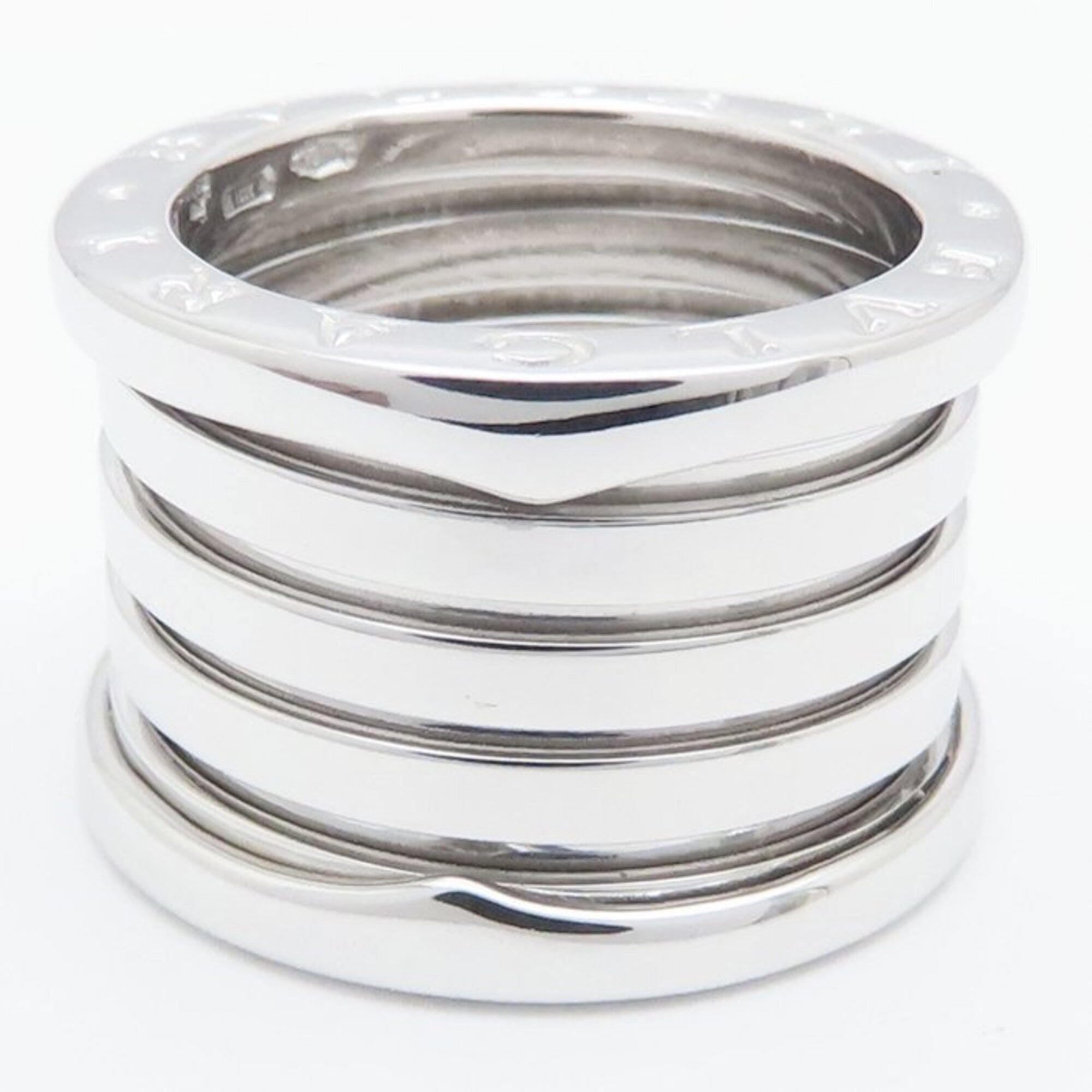 Bvlgari White Gold (18K) Band Ring (Pre-Owned)